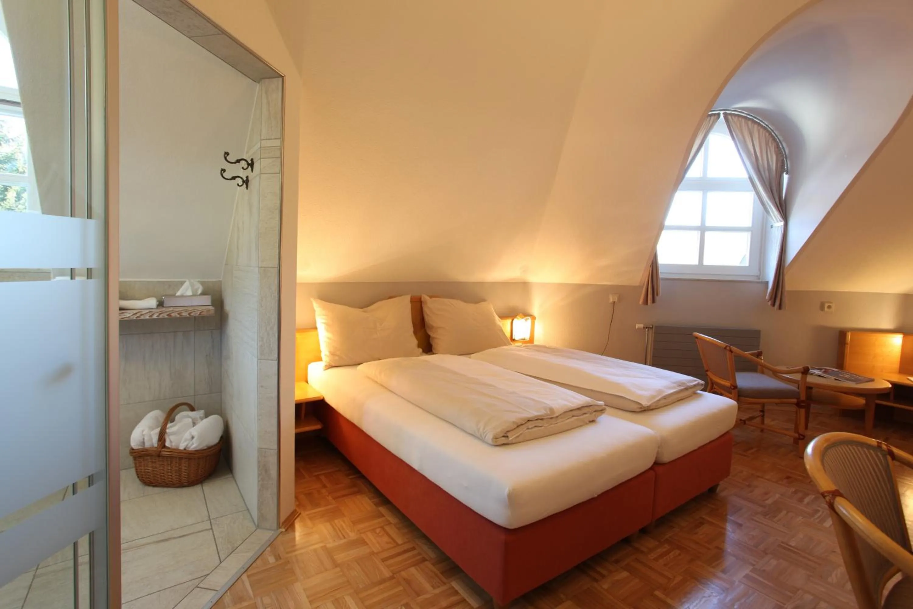 Photo of the whole room, Bed in Hotel-Restaurant-Café Krainer