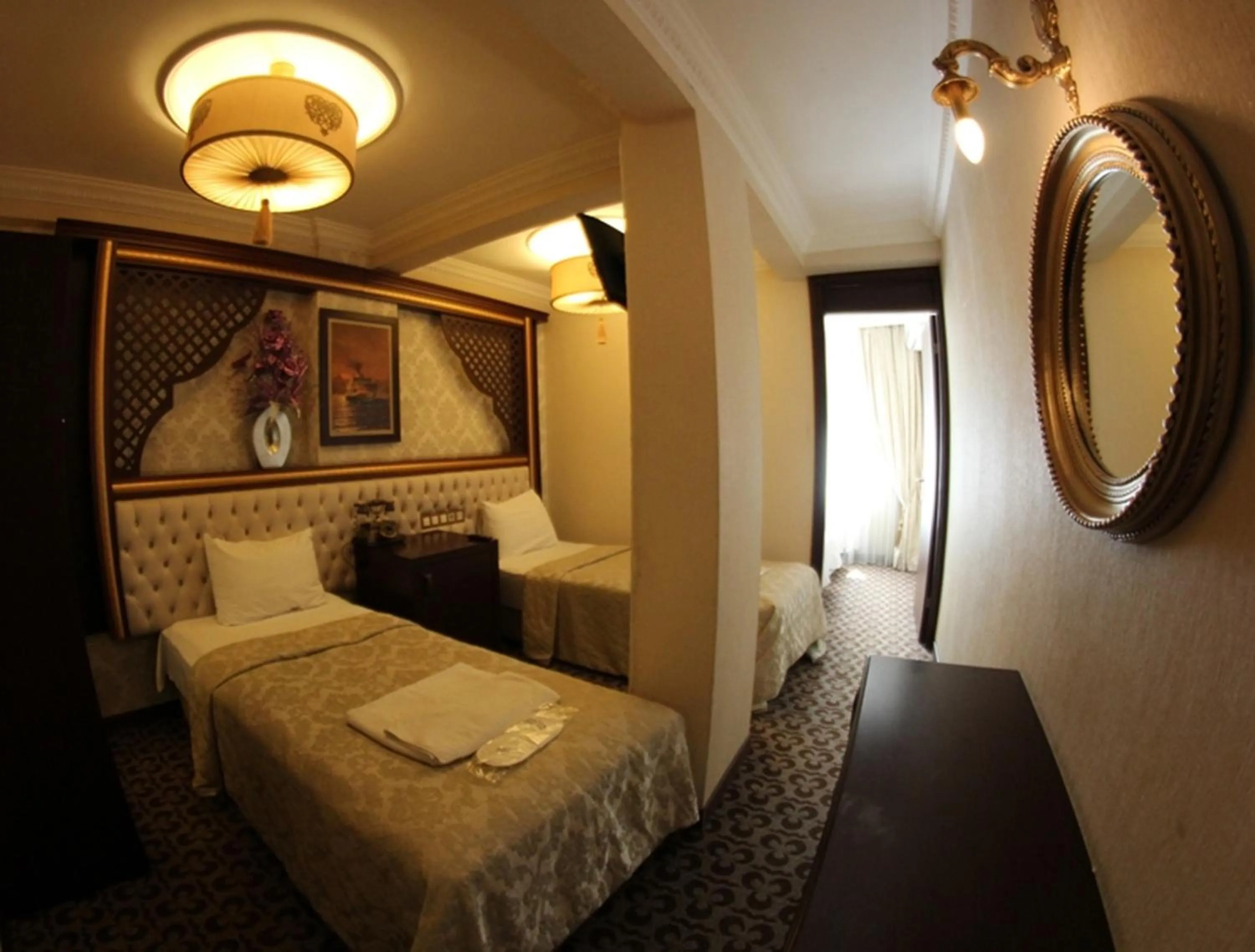 Decorative detail in Salinas Istanbul Hotel