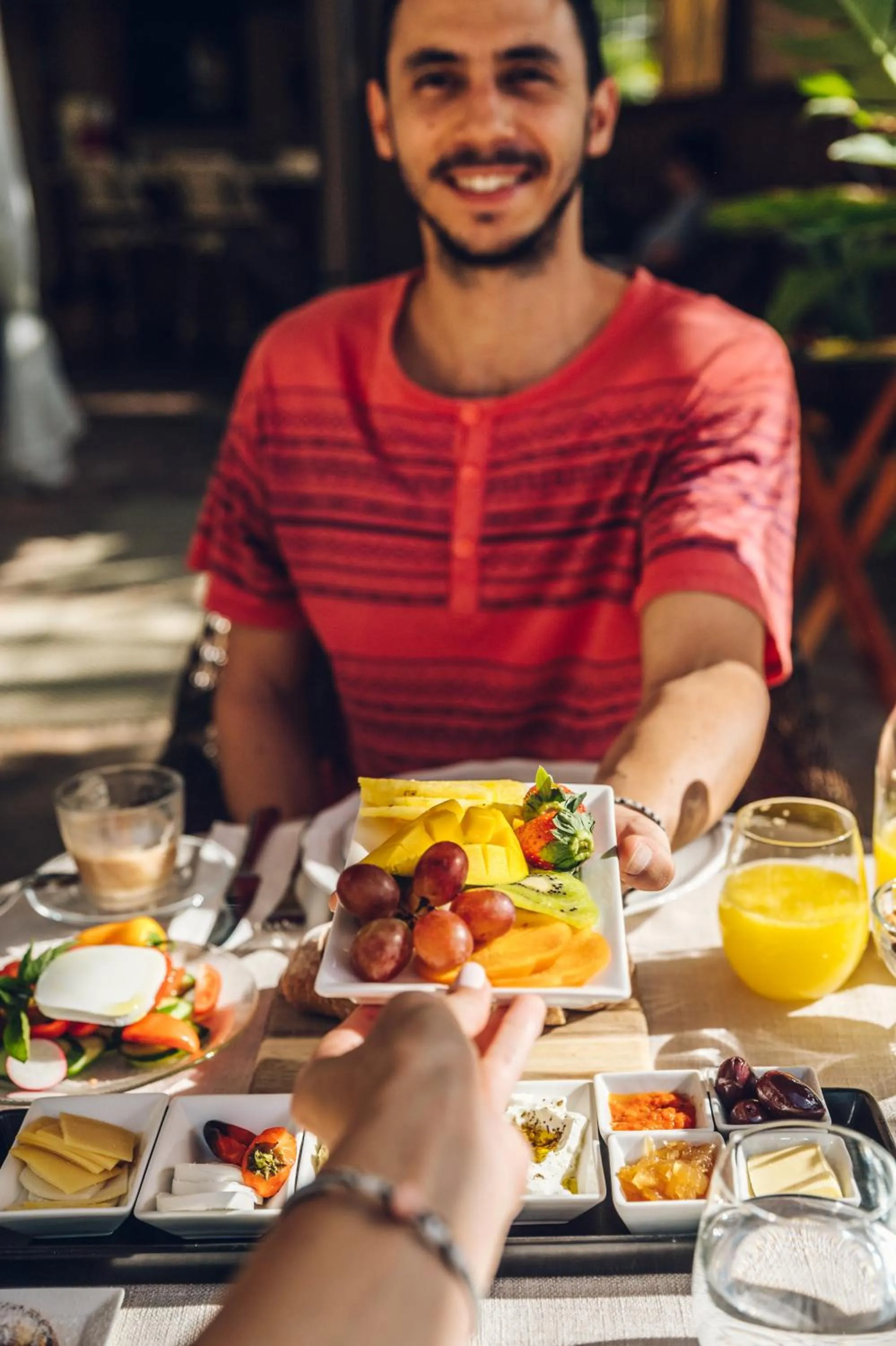 Food and drinks in Cnaan Village Boutique Hotel & Spa