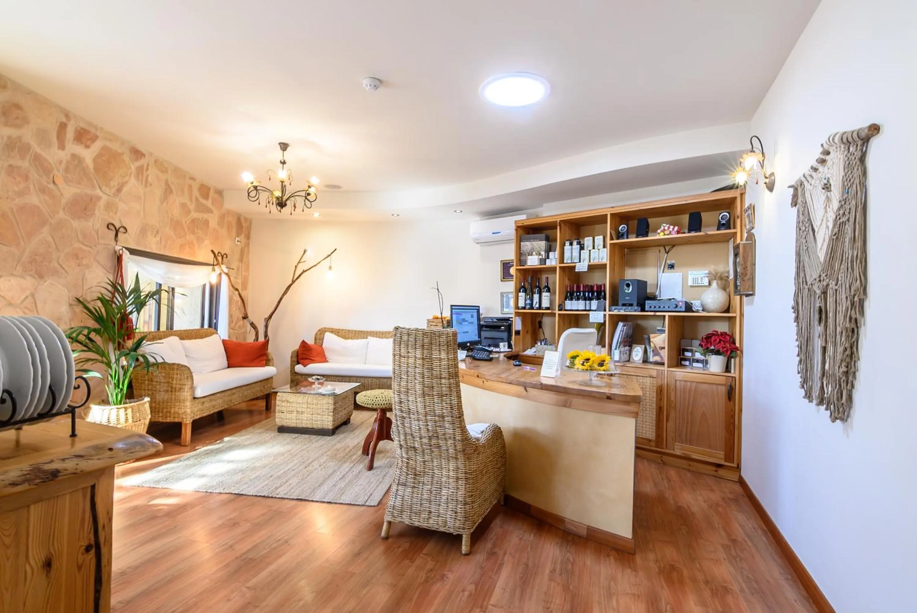 Lobby or reception in Cnaan Village Boutique Hotel & Spa