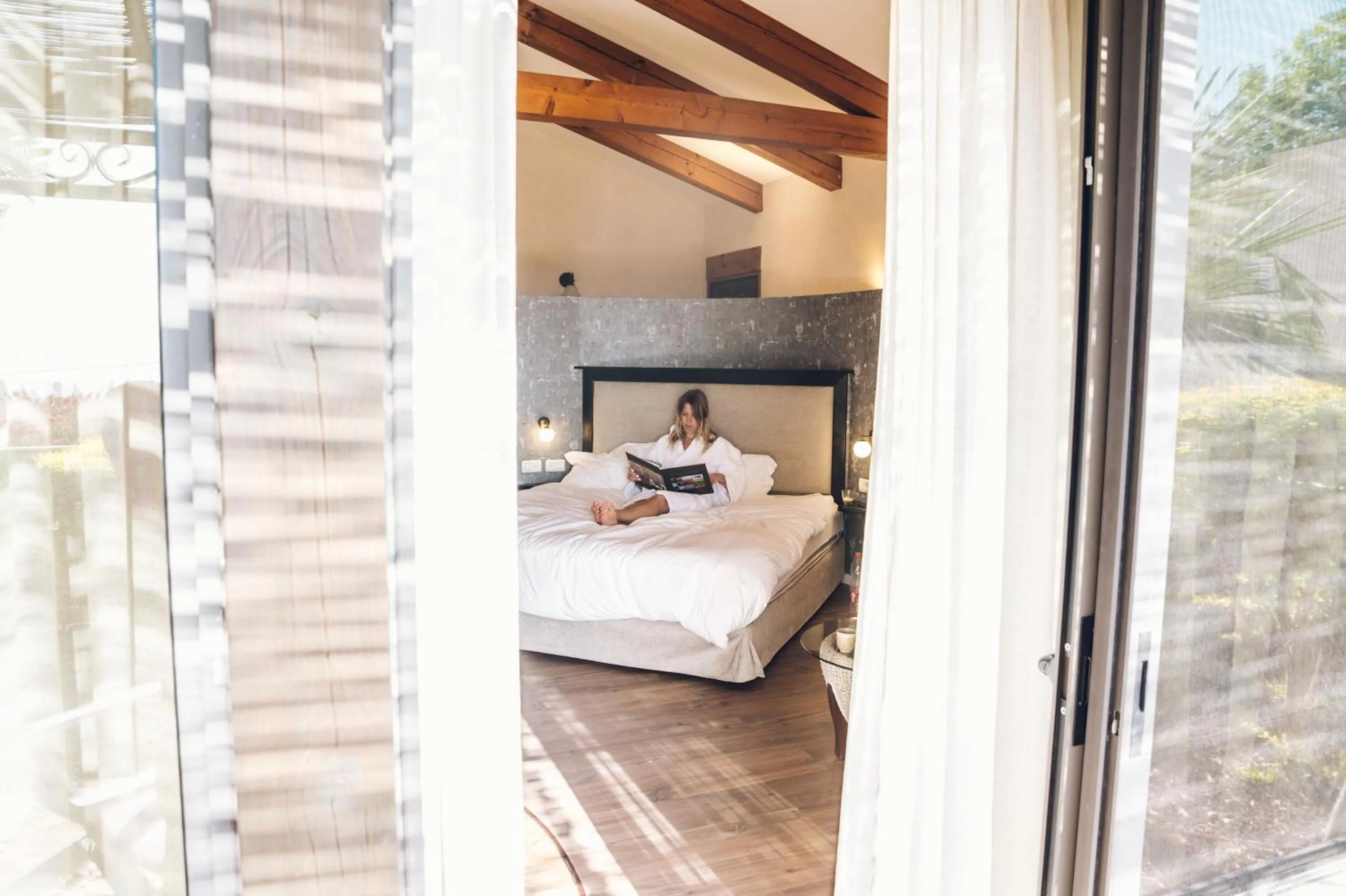 Bed in Cnaan Village Boutique Hotel & Spa