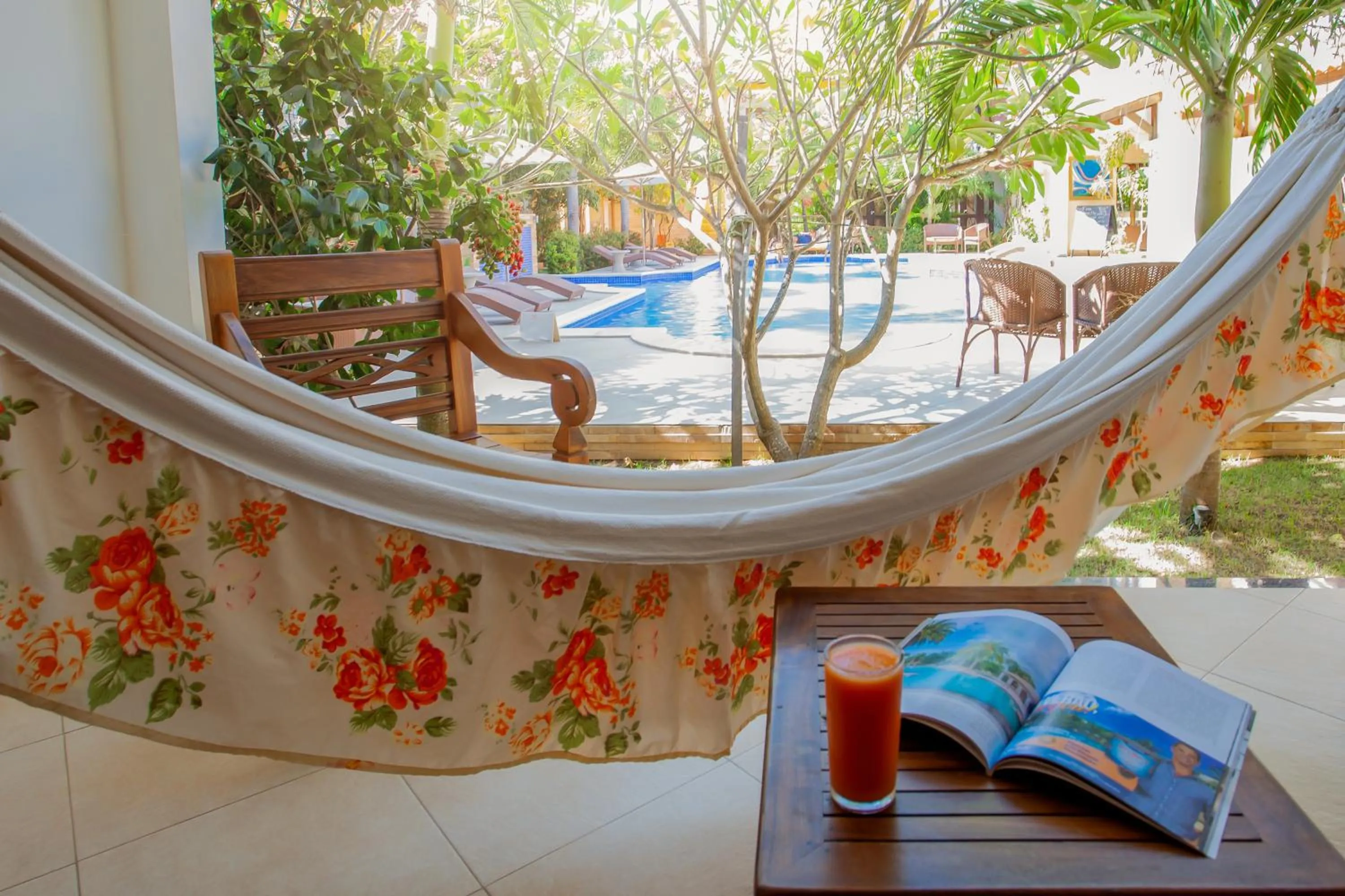 Patio in Hotel Villa Beija Flor