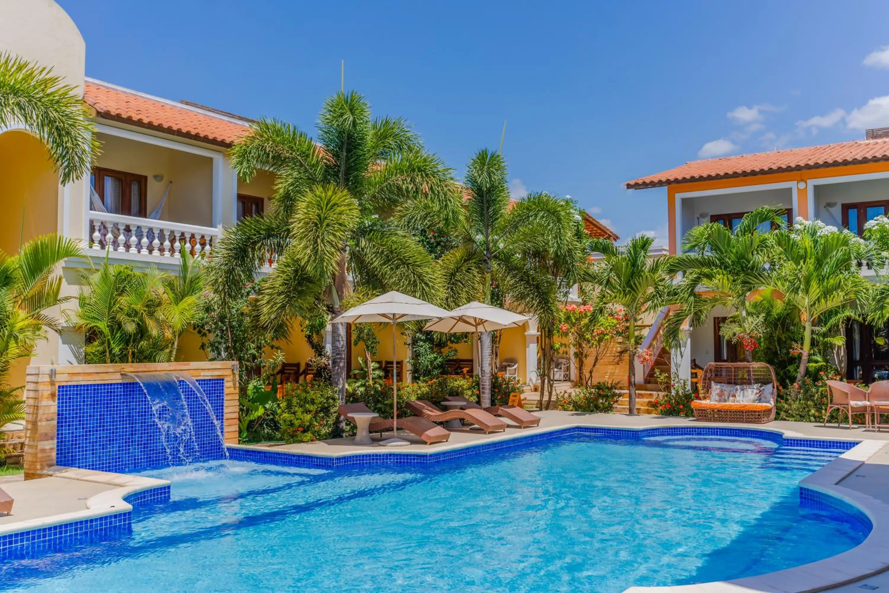 Garden in Hotel Villa Beija Flor