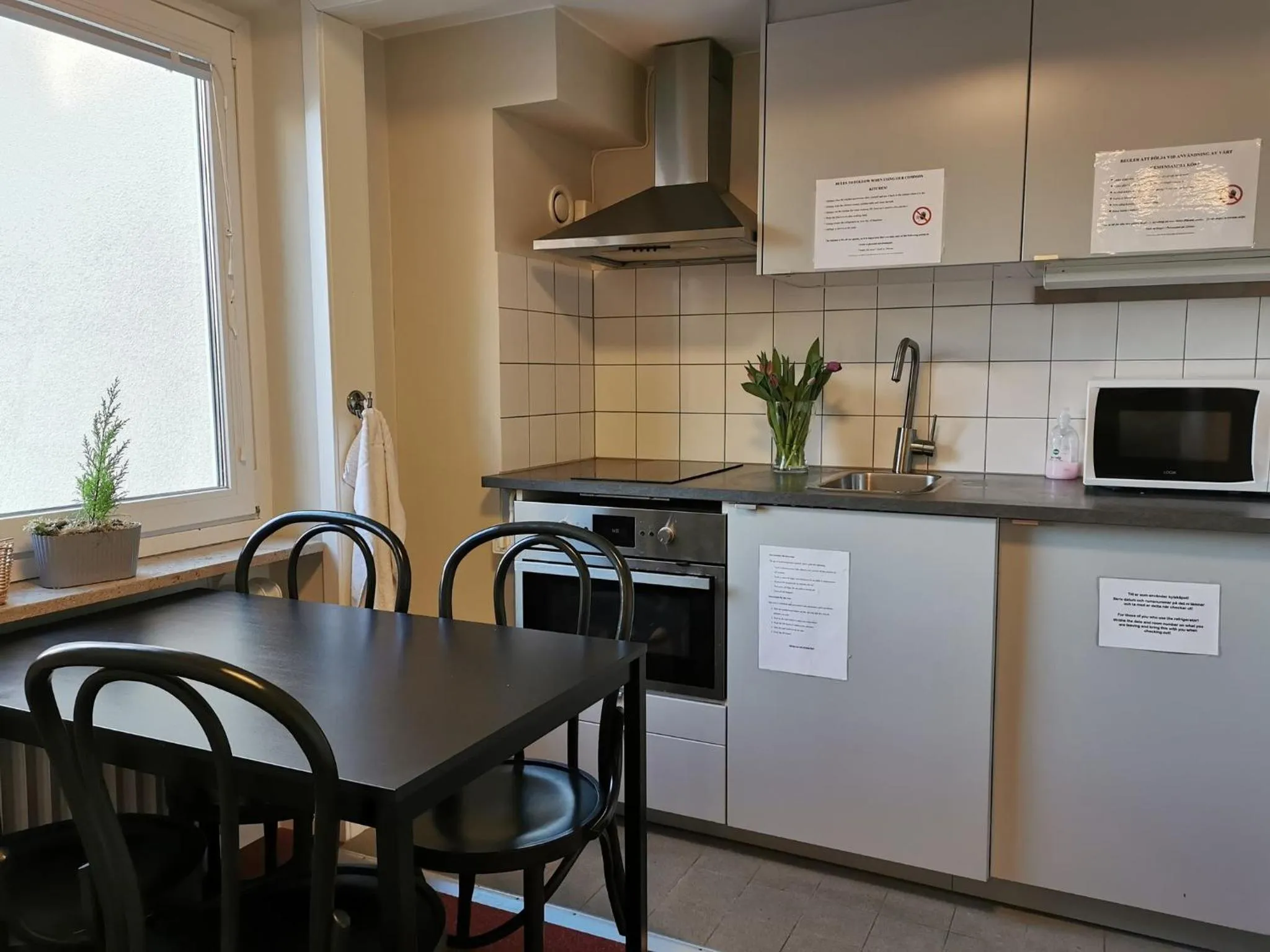 Kitchen or kitchenette in 2Home Hotel Gävle