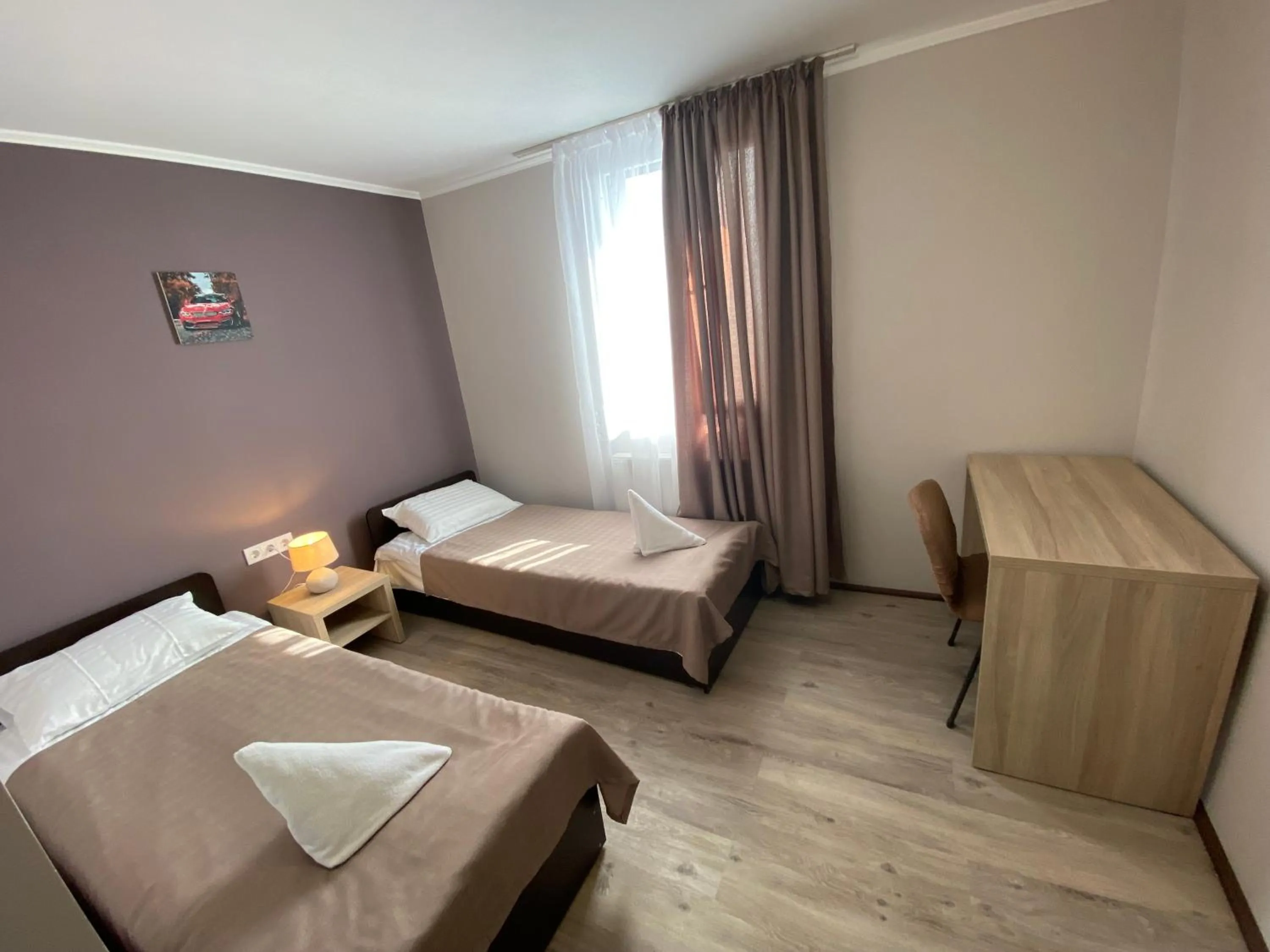 Bed in Autopark Hotel