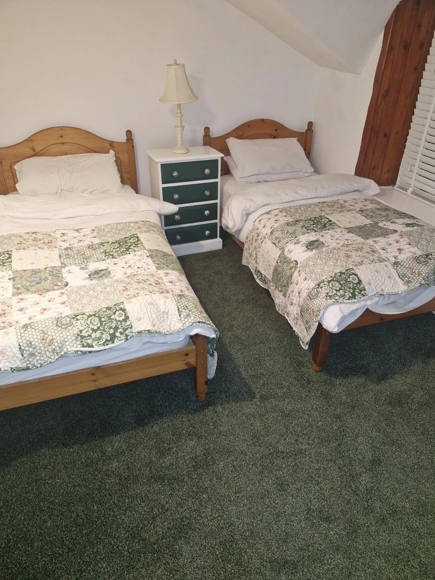 Bed in Craighlaw Vintage Guest Rooms