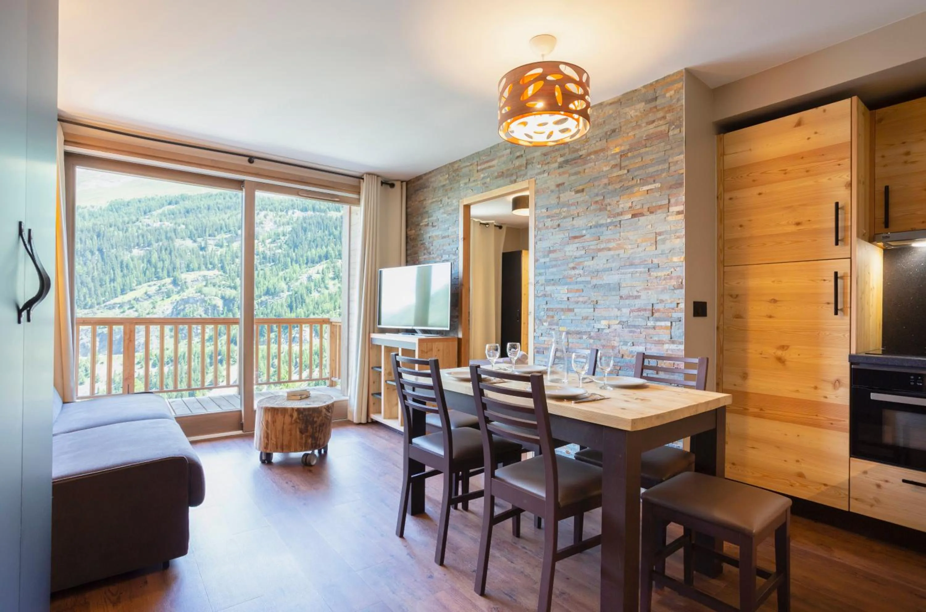 Living room in Résidence Club MMV L'Altaviva