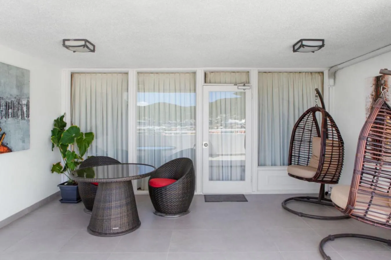 Balcony/Terrace in The Atrium Beach Resort and Spa Sint Maarten, Ascend Hotel Collection