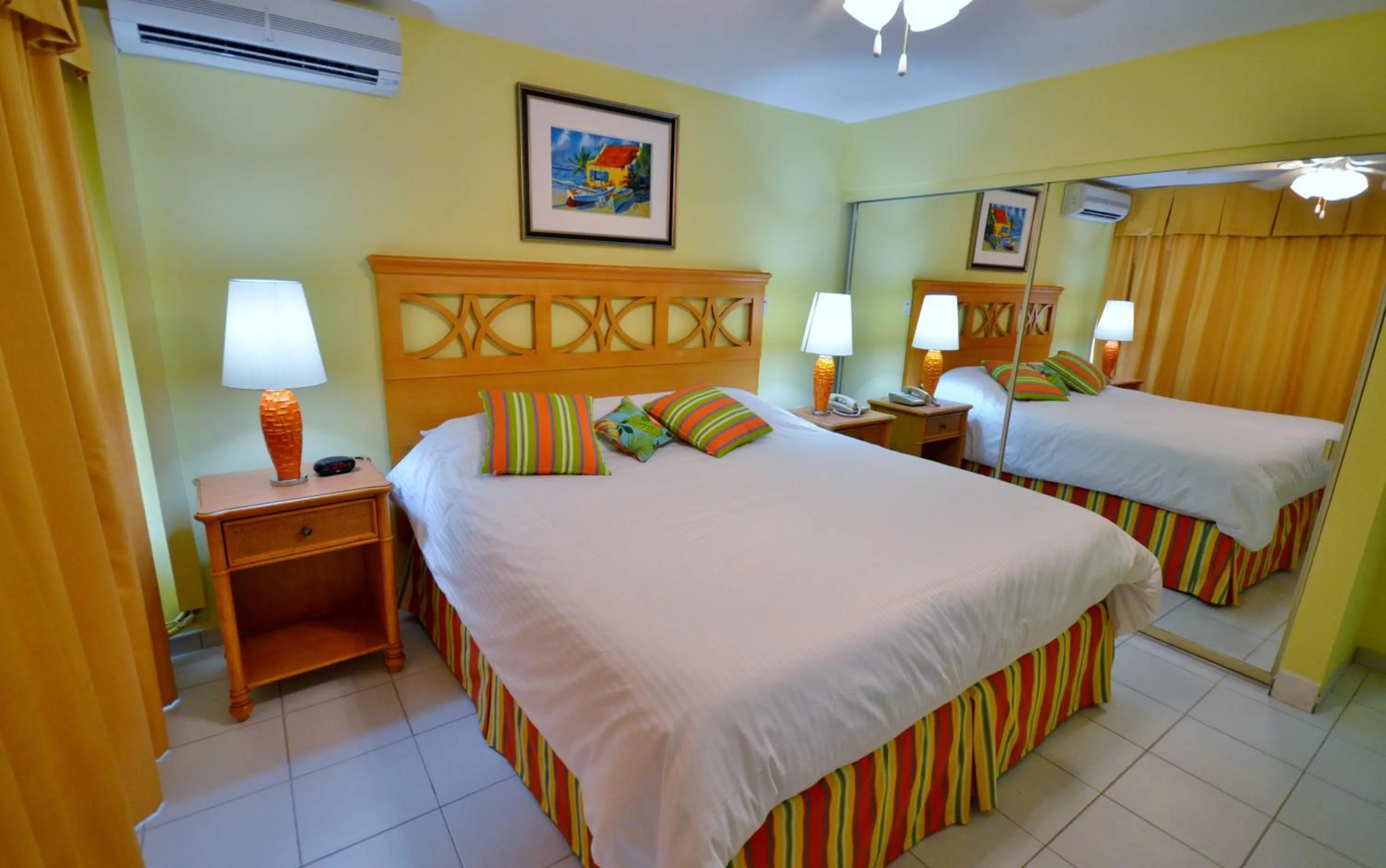 Bedroom, Bed in The Atrium Beach Resort and Spa Sint Maarten, Ascend Hotel Collection