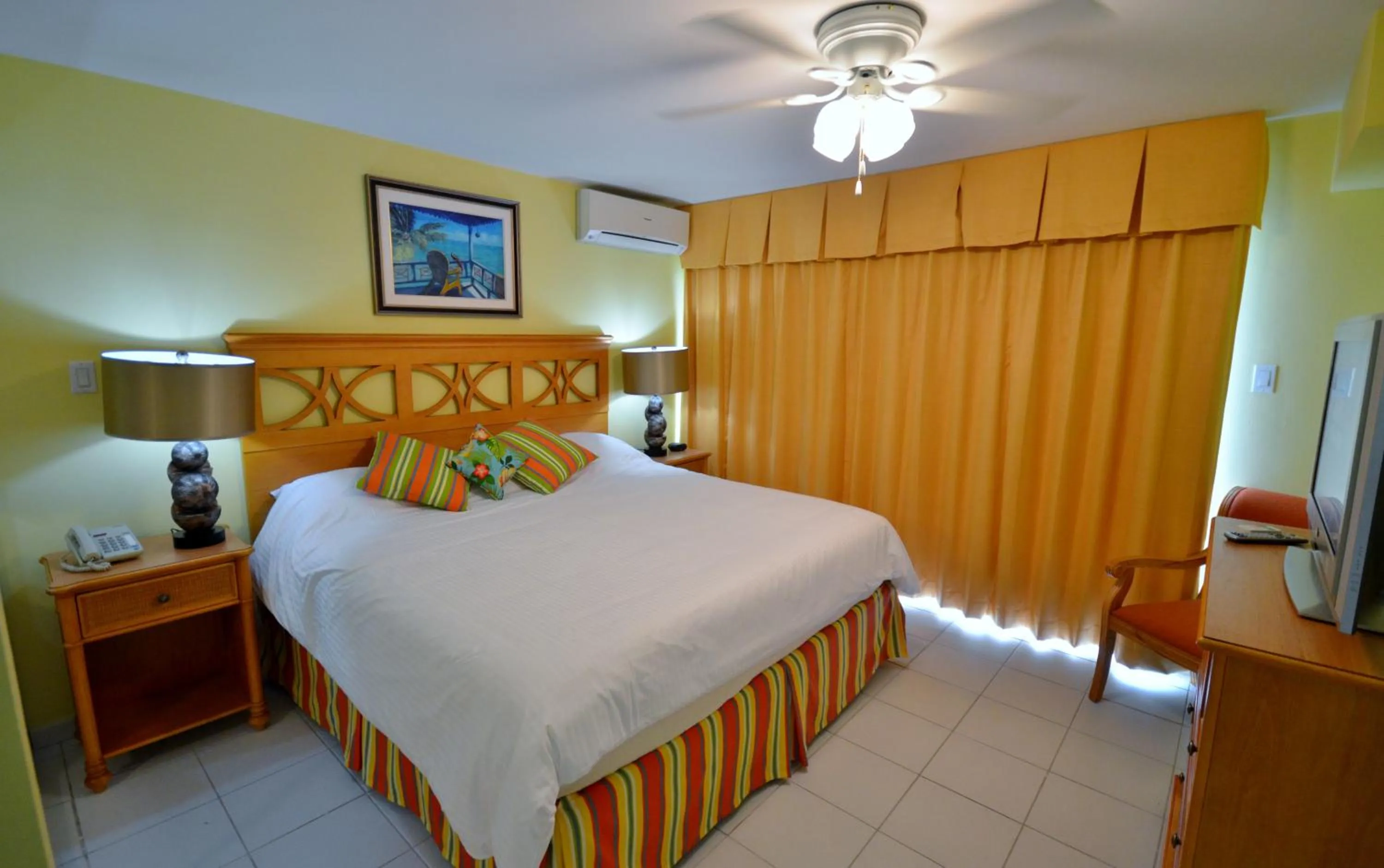 Bedroom, Bed in The Atrium Beach Resort and Spa Sint Maarten, Ascend Hotel Collection