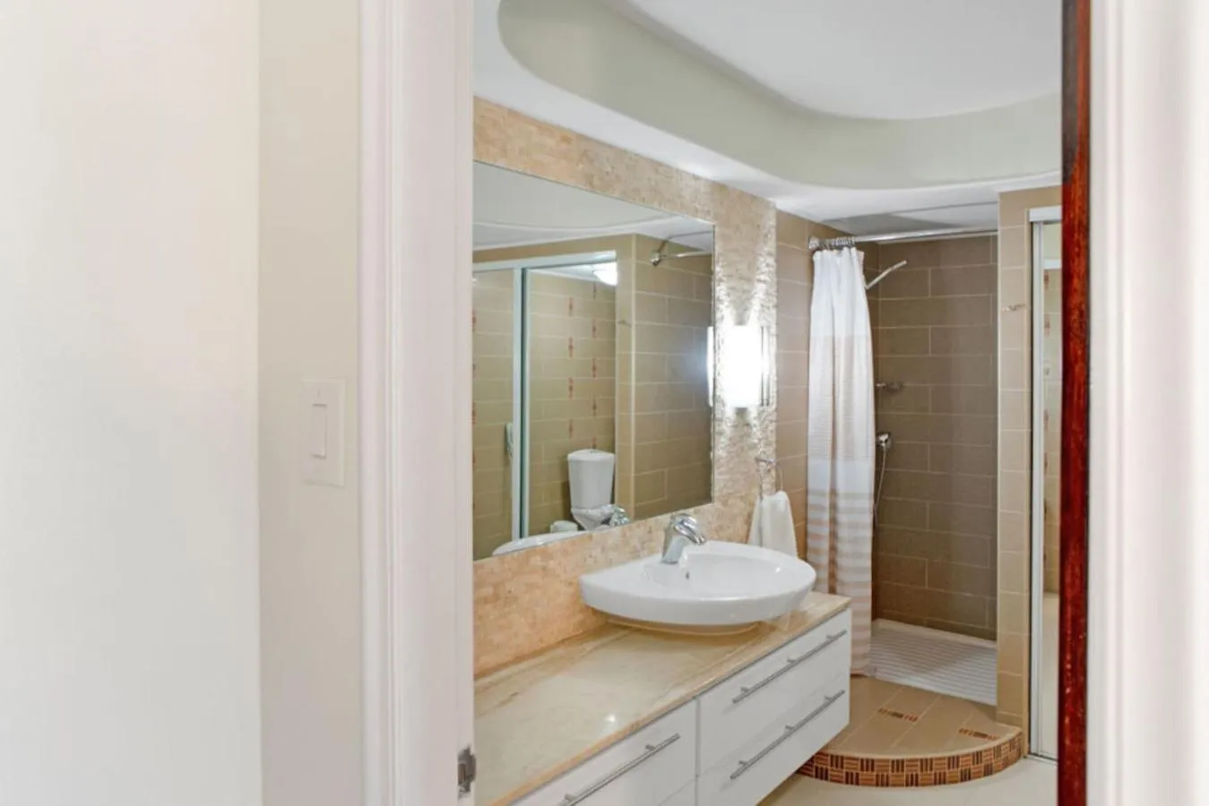 Shower in The Atrium Beach Resort and Spa Sint Maarten, Ascend Hotel Collection