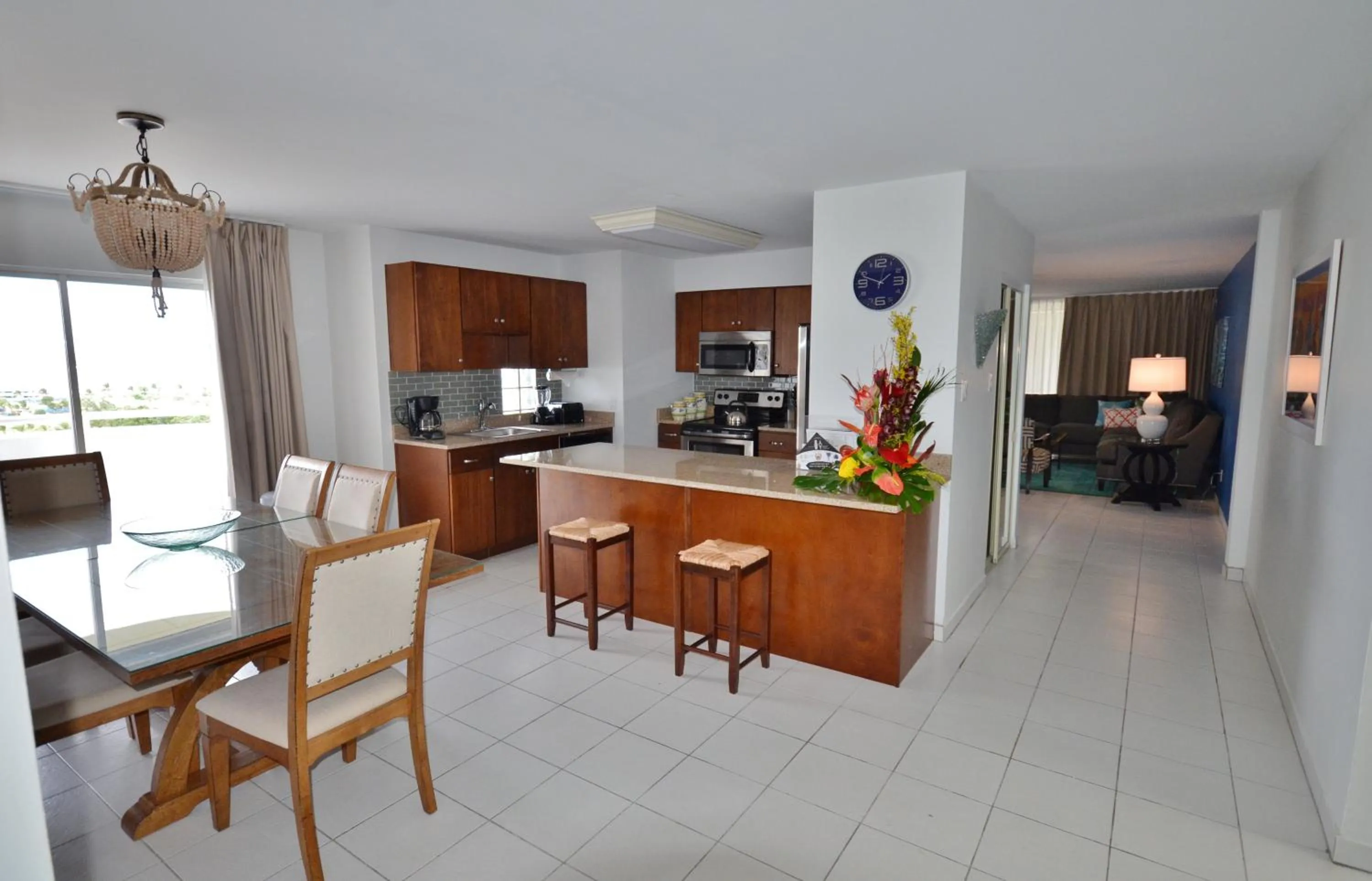 Kitchen or kitchenette in The Atrium Beach Resort and Spa Sint Maarten, Ascend Hotel Collection