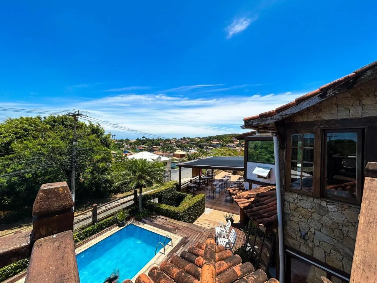 Swimming pool in Pousada Solar de Búzios