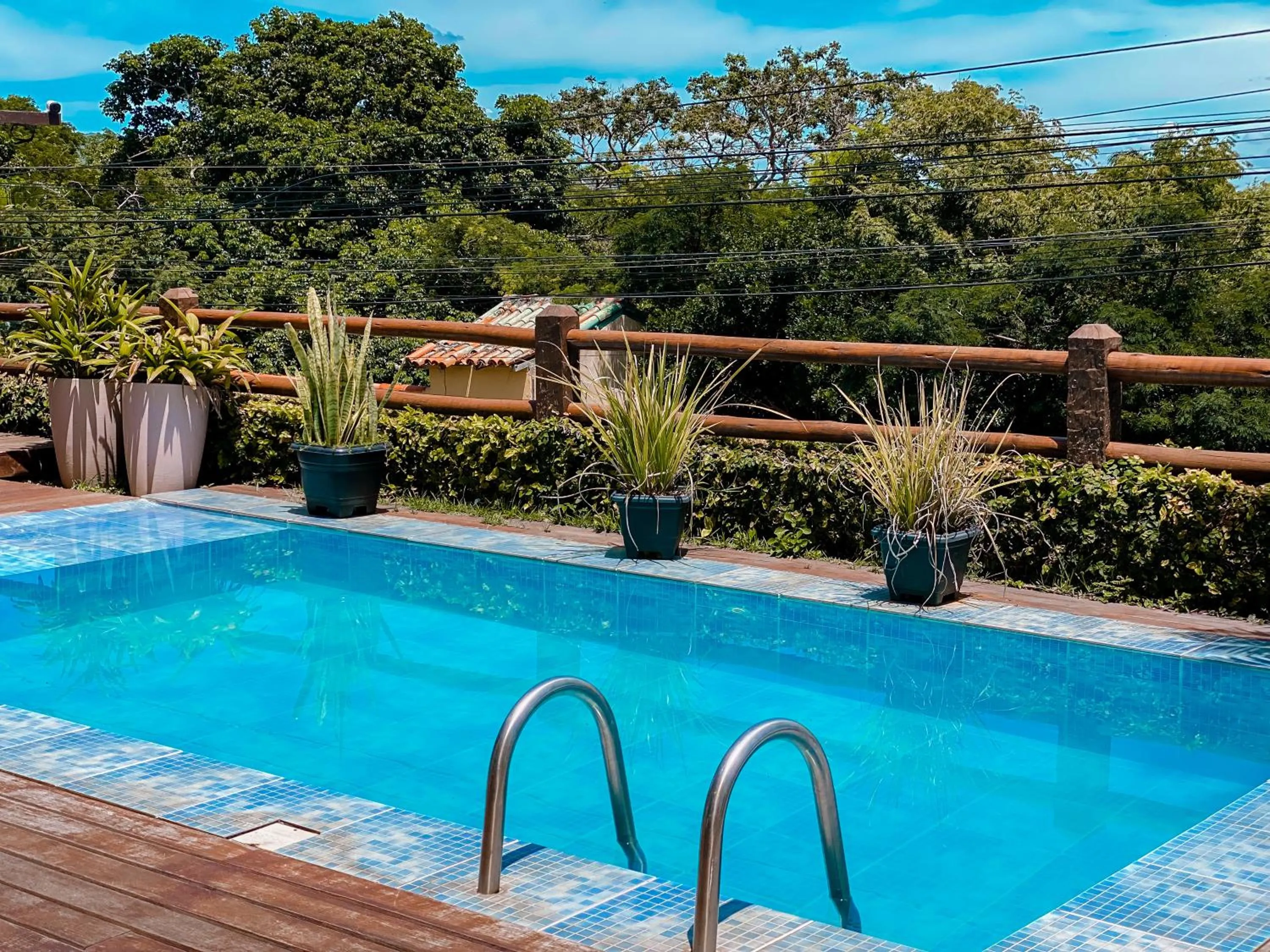 Swimming pool in Pousada Solar de Búzios