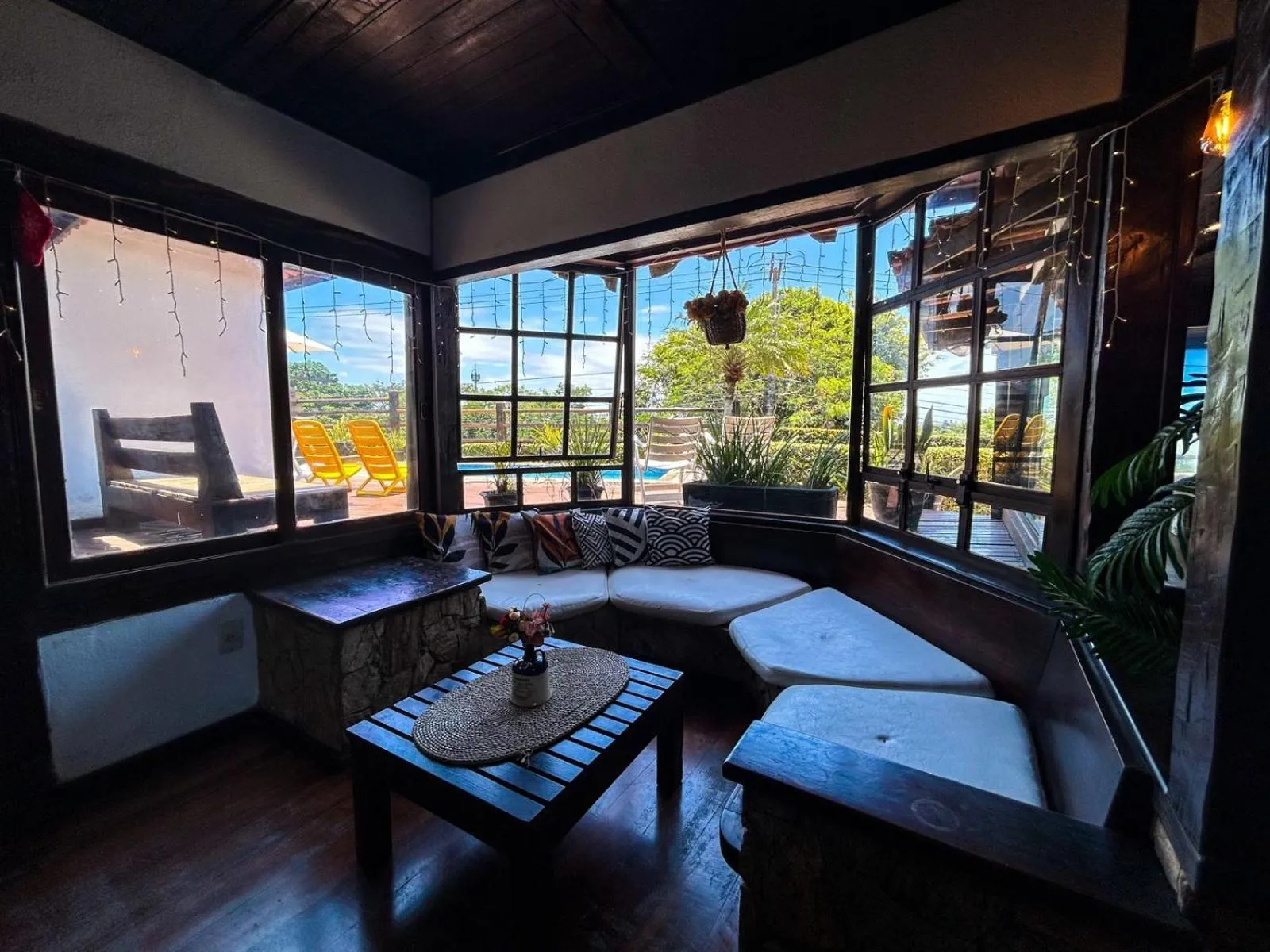 Lobby or reception in Pousada Solar de Búzios