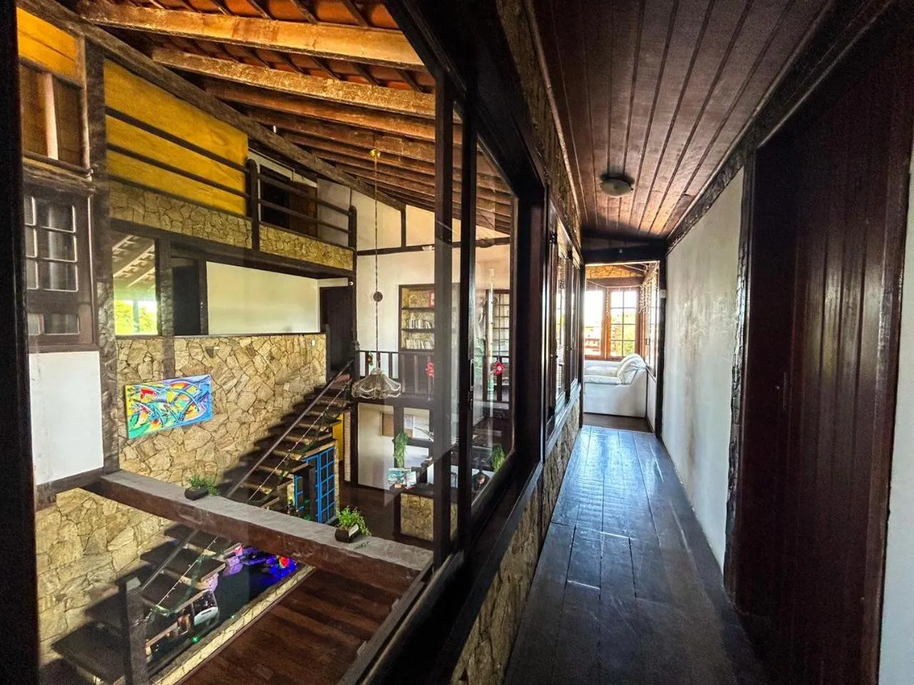 Lobby or reception in Pousada Solar de Búzios