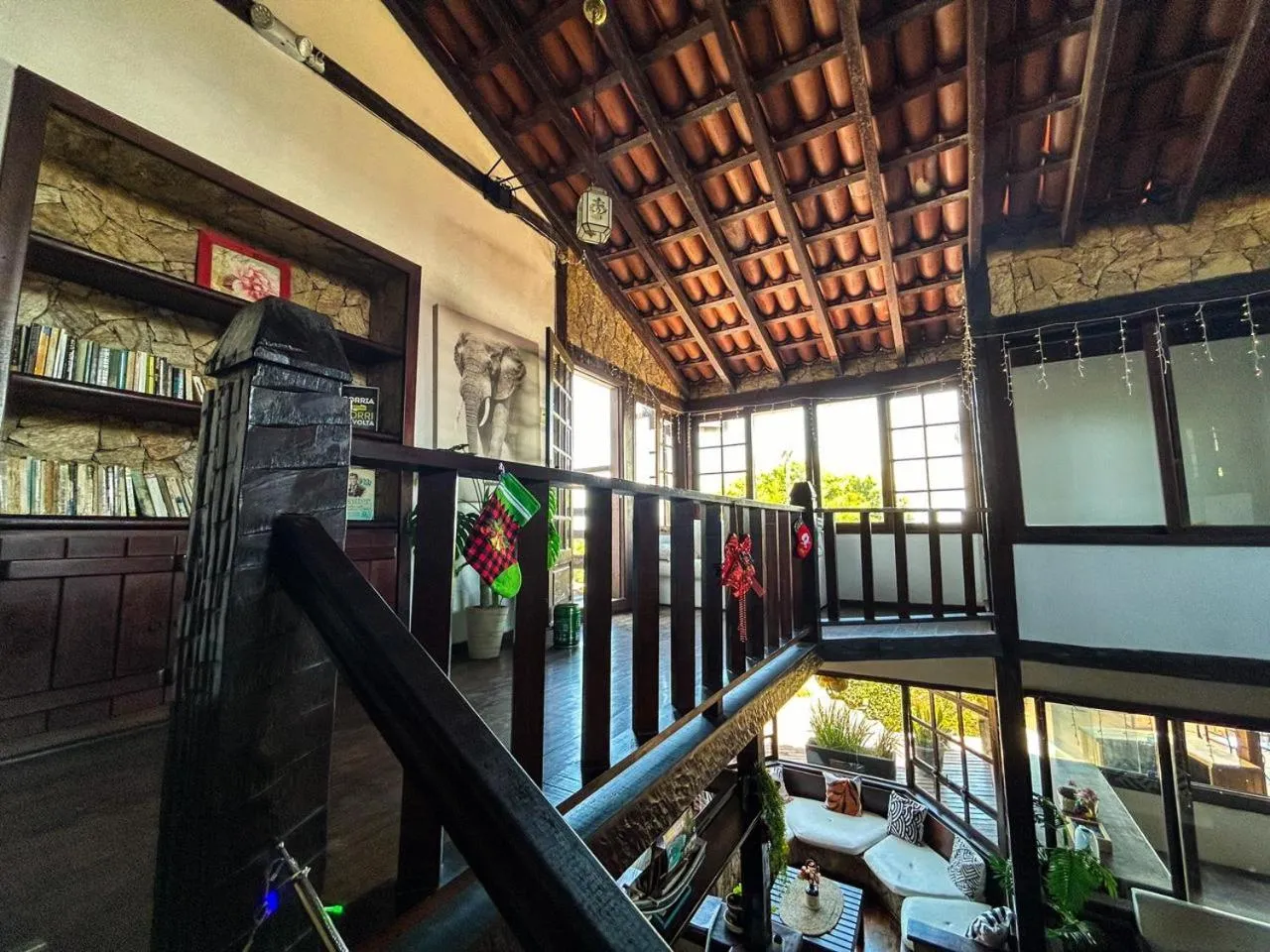 Lobby or reception in Pousada Solar de Búzios