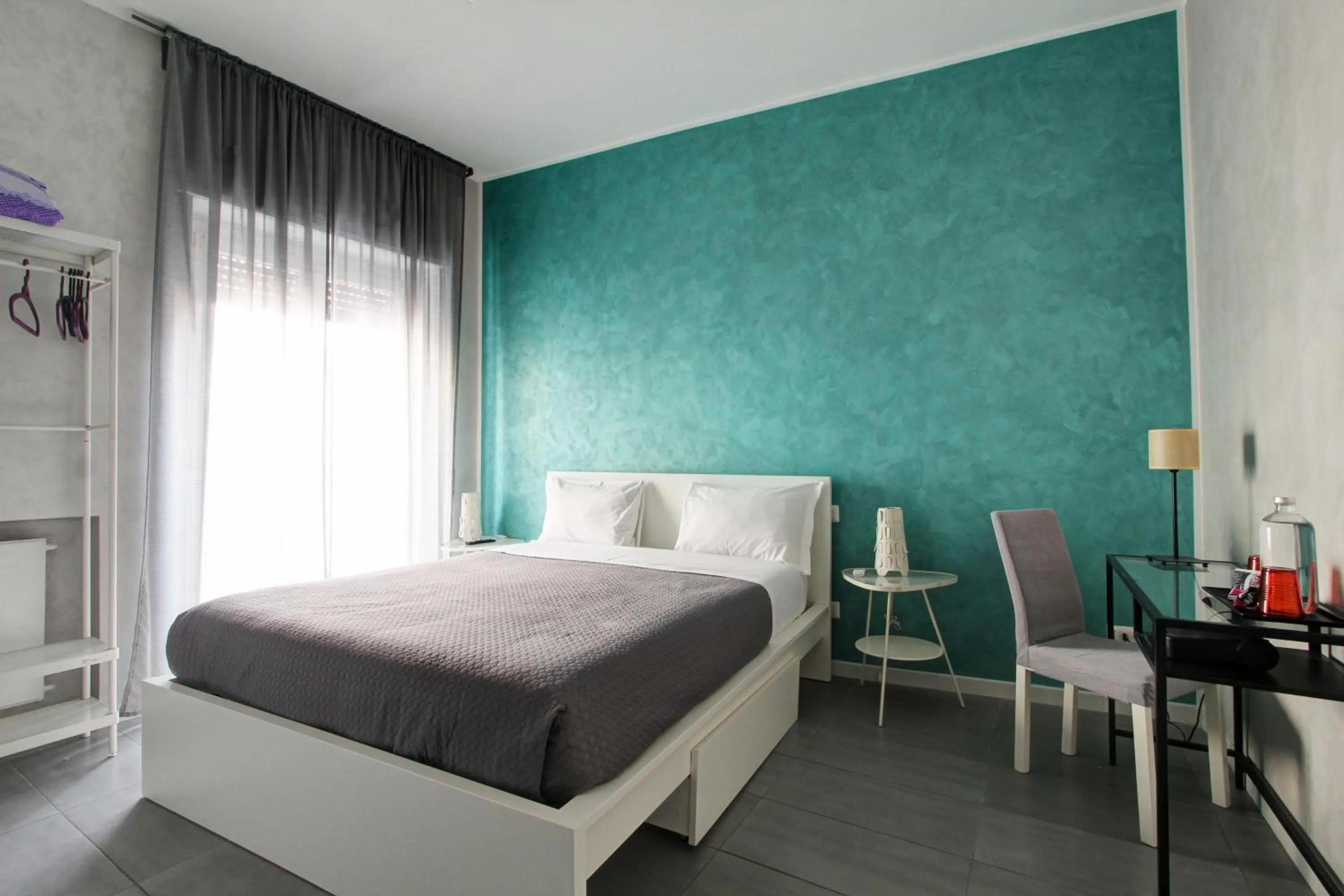 Bed in Vatican Central Suites