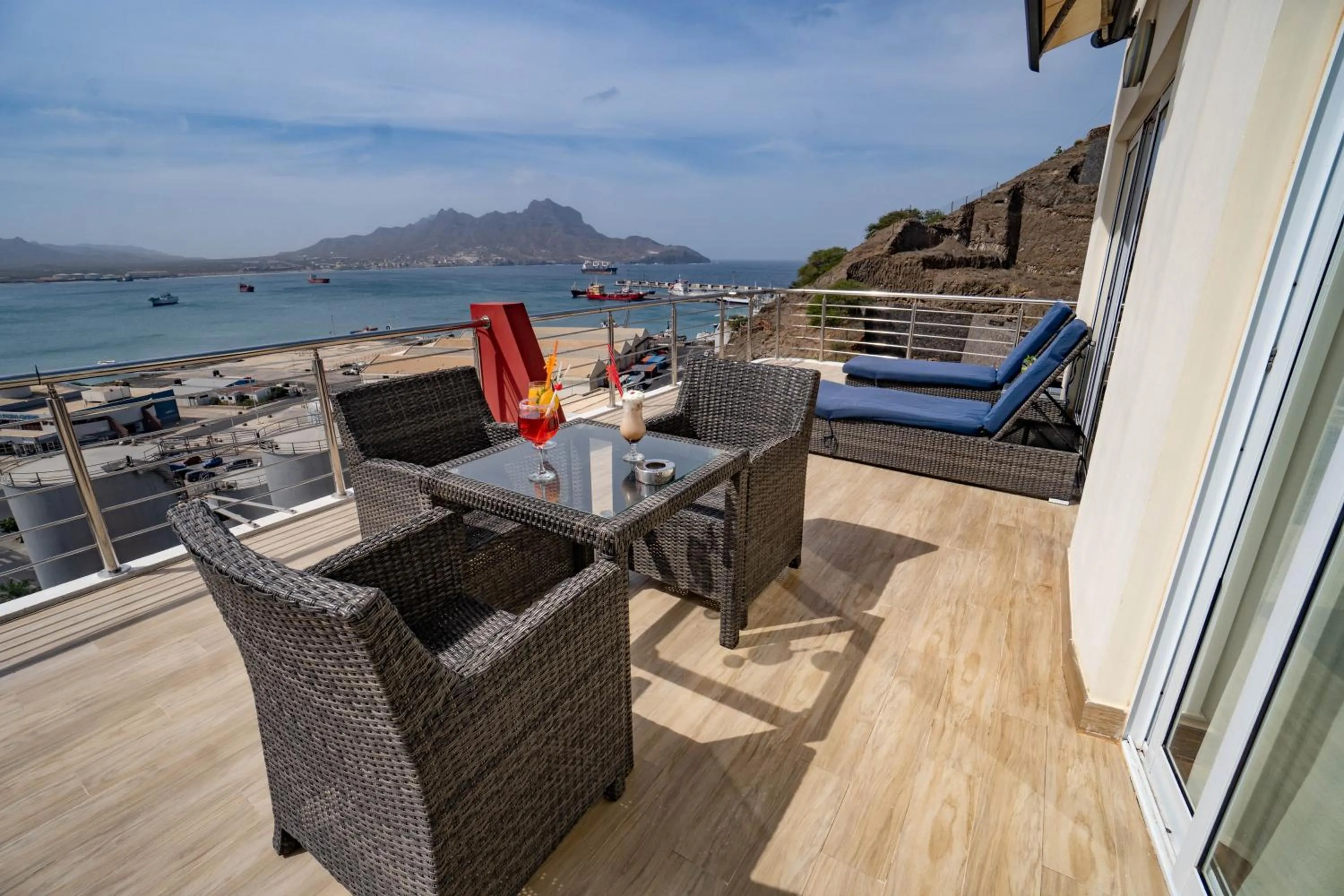 Balcony/Terrace in Blue Marlin Hotel