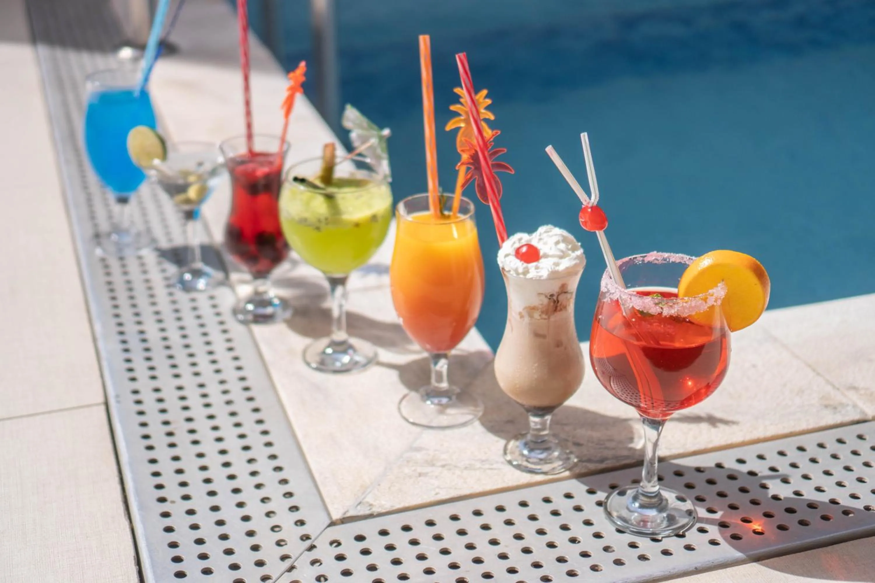 Drinks in Blue Marlin Hotel