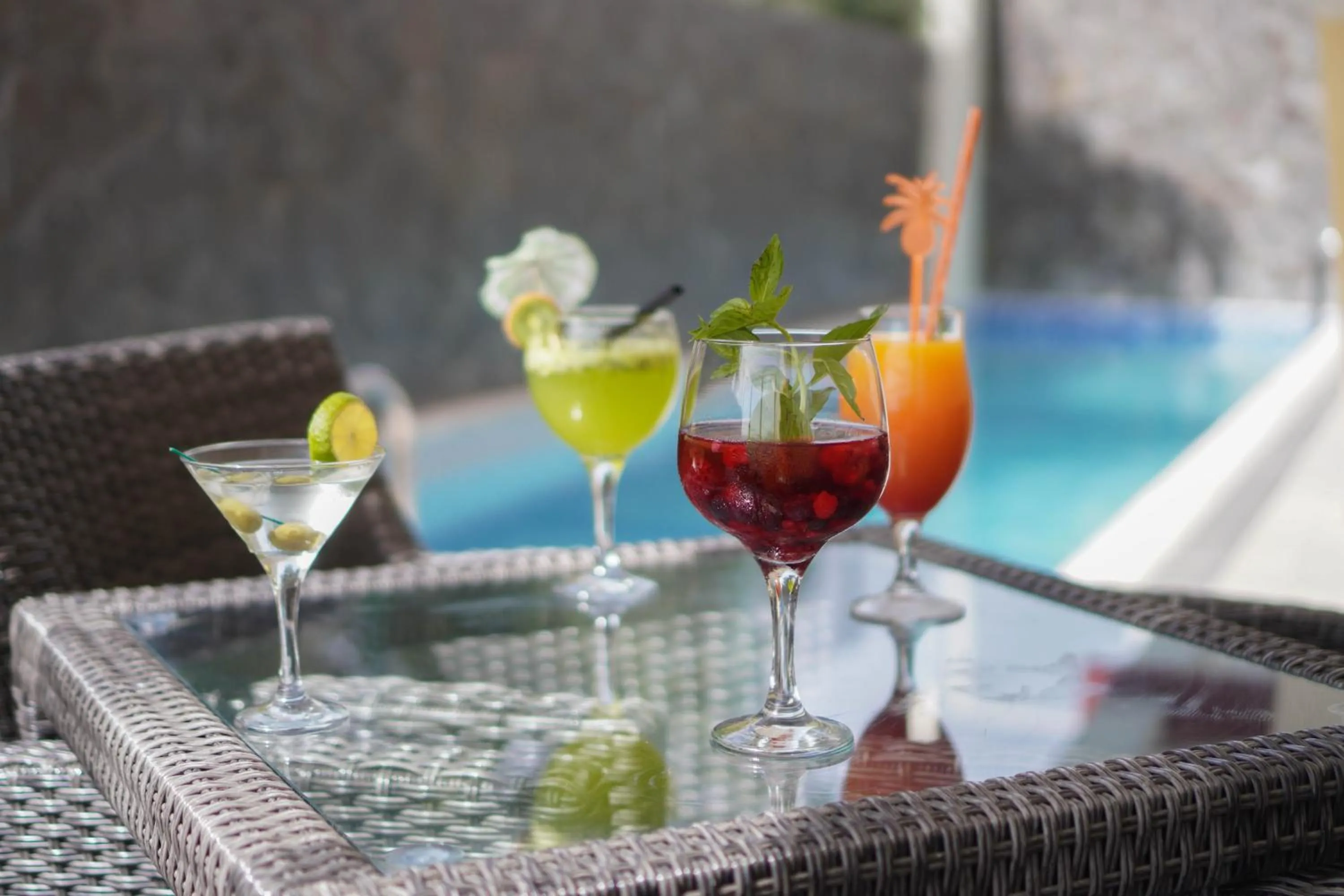 Swimming pool in Blue Marlin Hotel