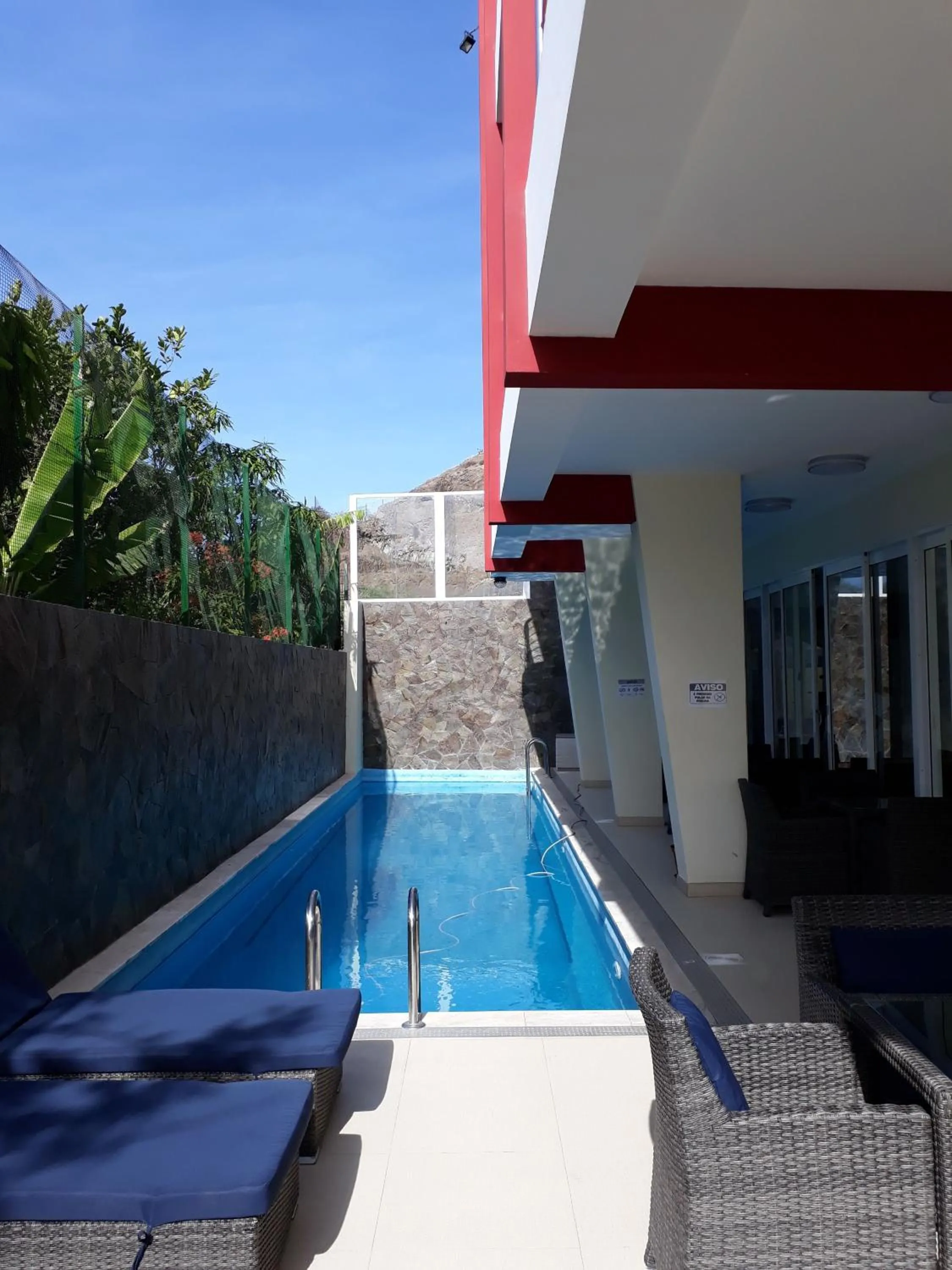 Swimming pool in Blue Marlin Hotel