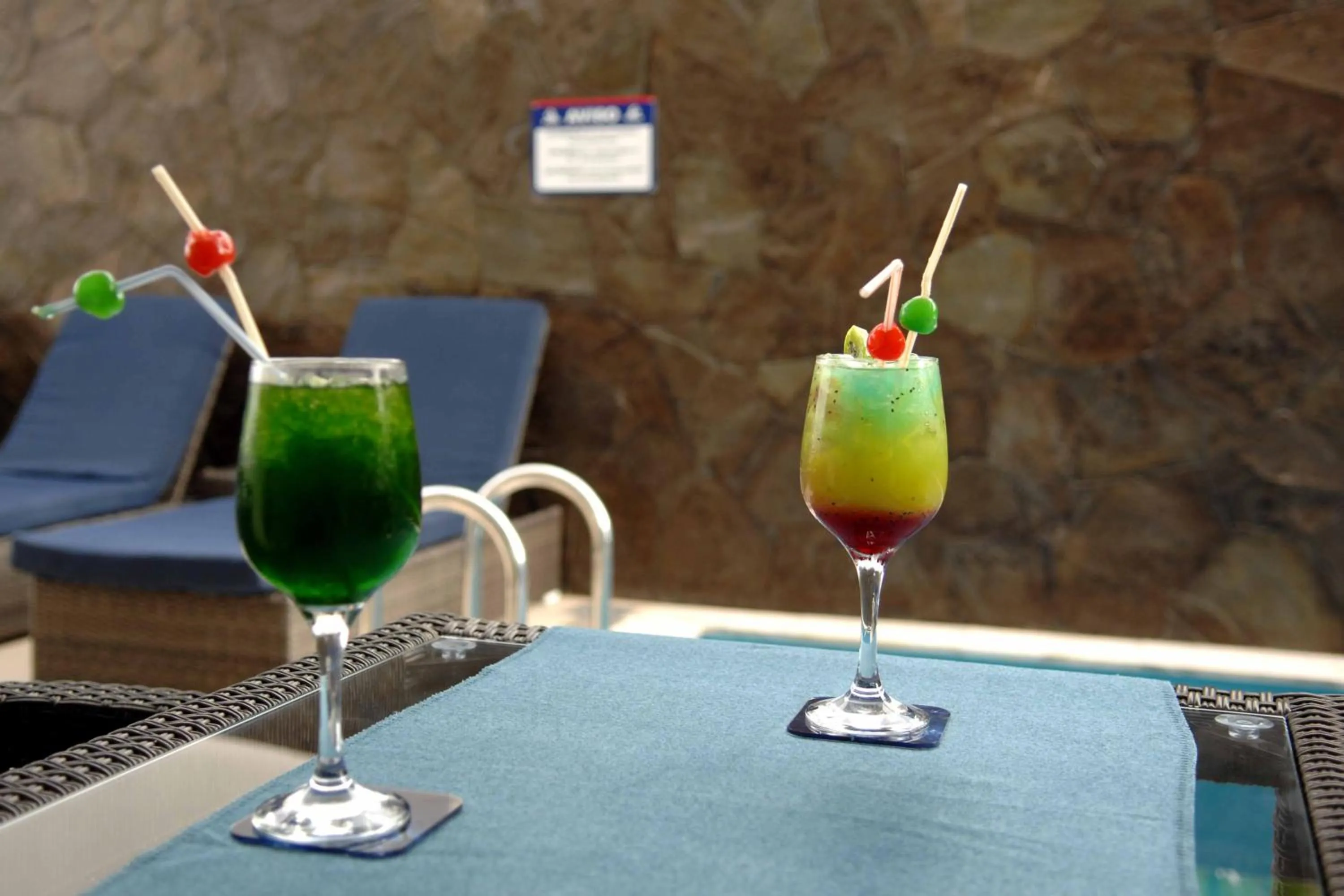 Swimming pool in Blue Marlin Hotel