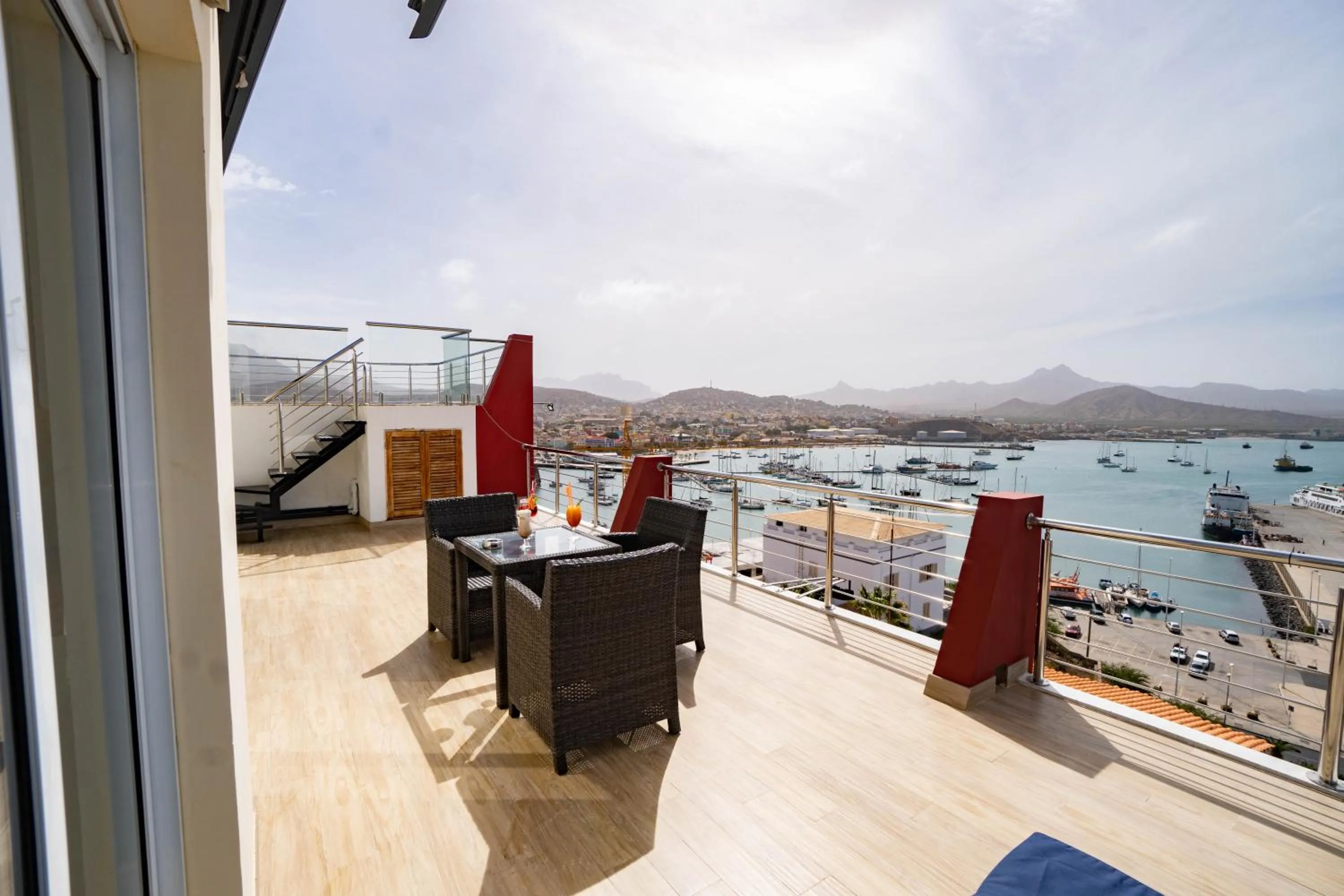 Balcony/Terrace in Blue Marlin Hotel