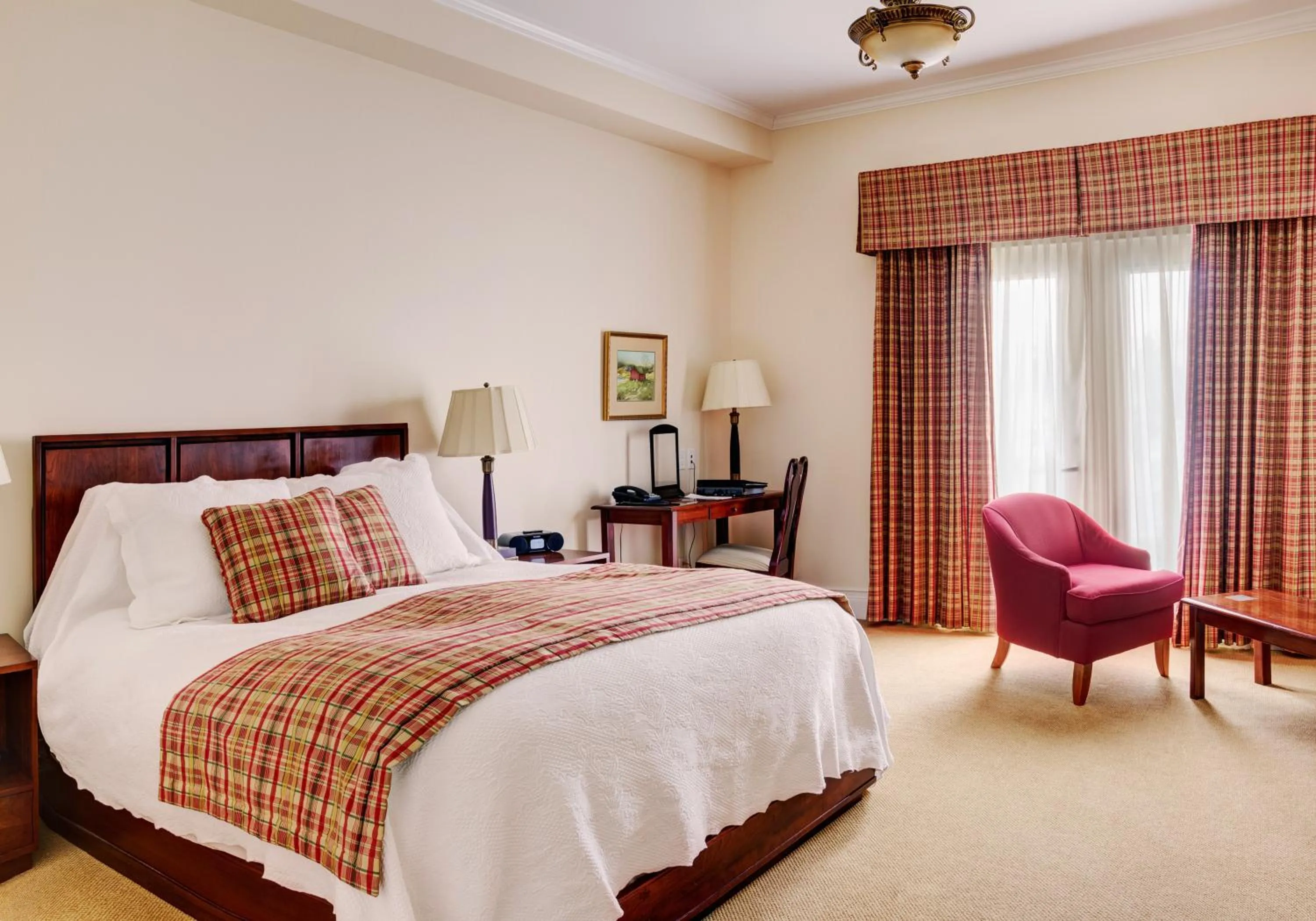 Bed in The Waring House