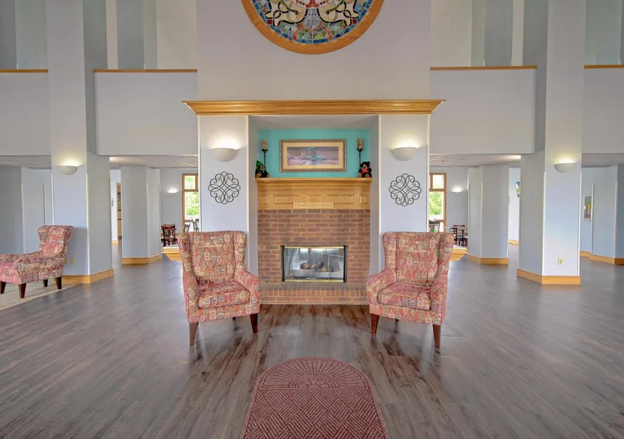 Seating area in All Season Suites