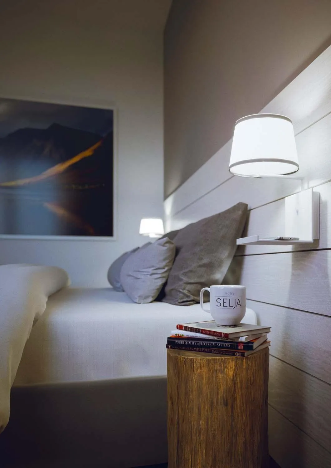 Shower, Bed in Hotel Selja