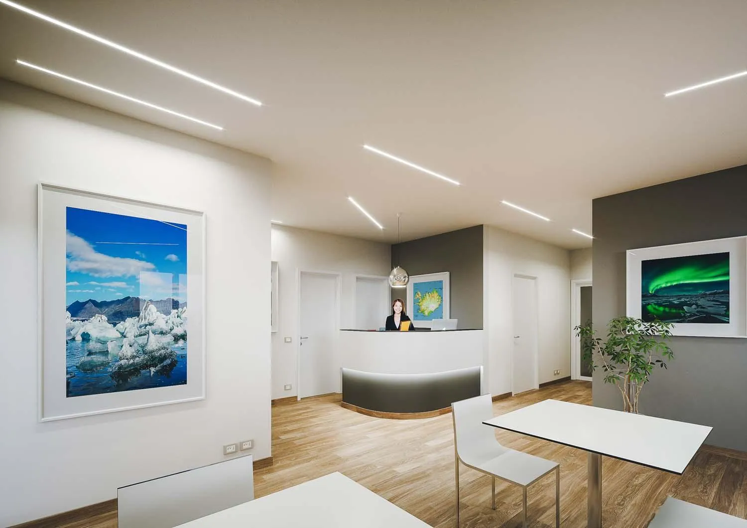 Shower in Hotel Selja