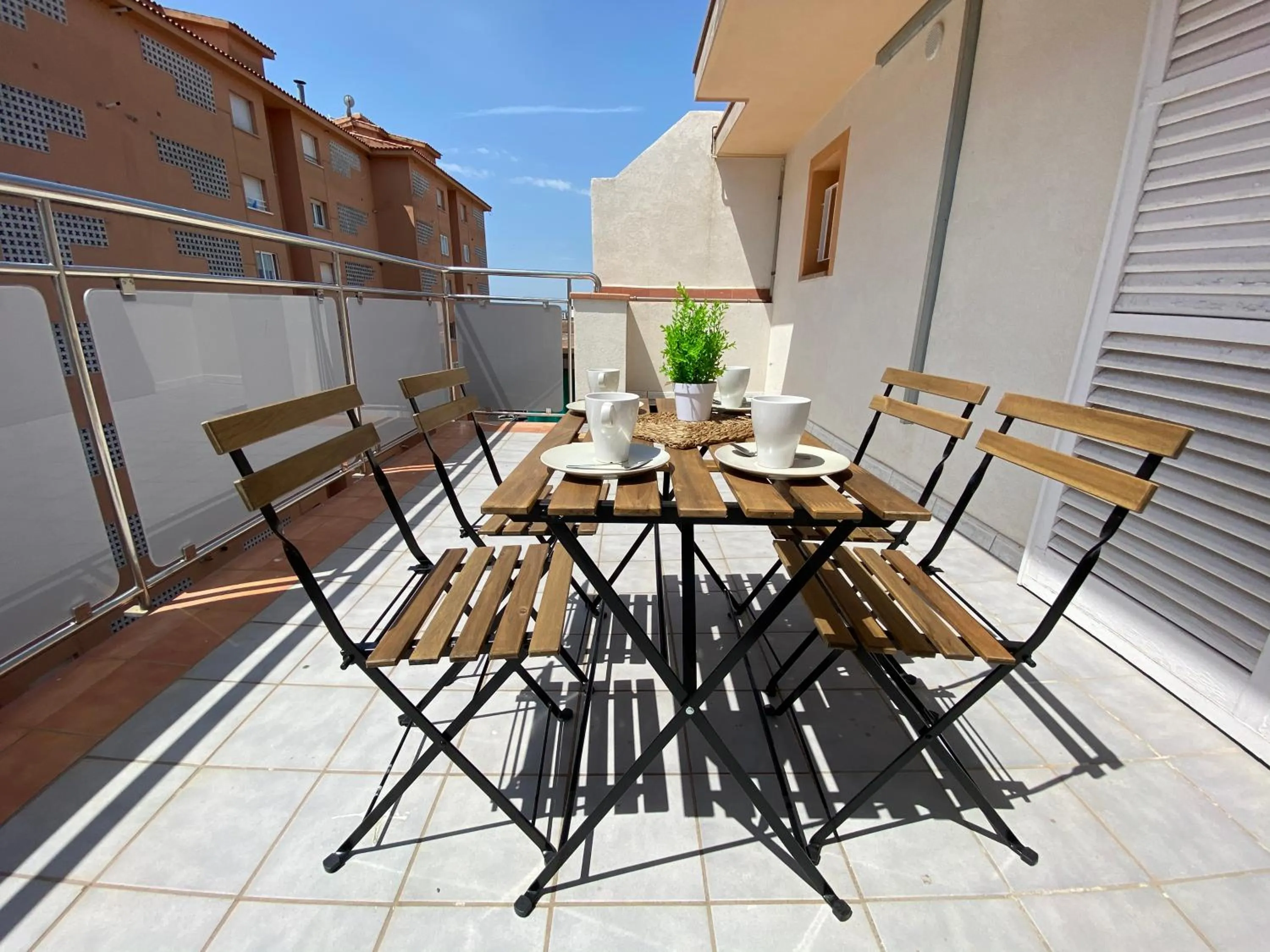 Patio in Apartamentos AR Isern