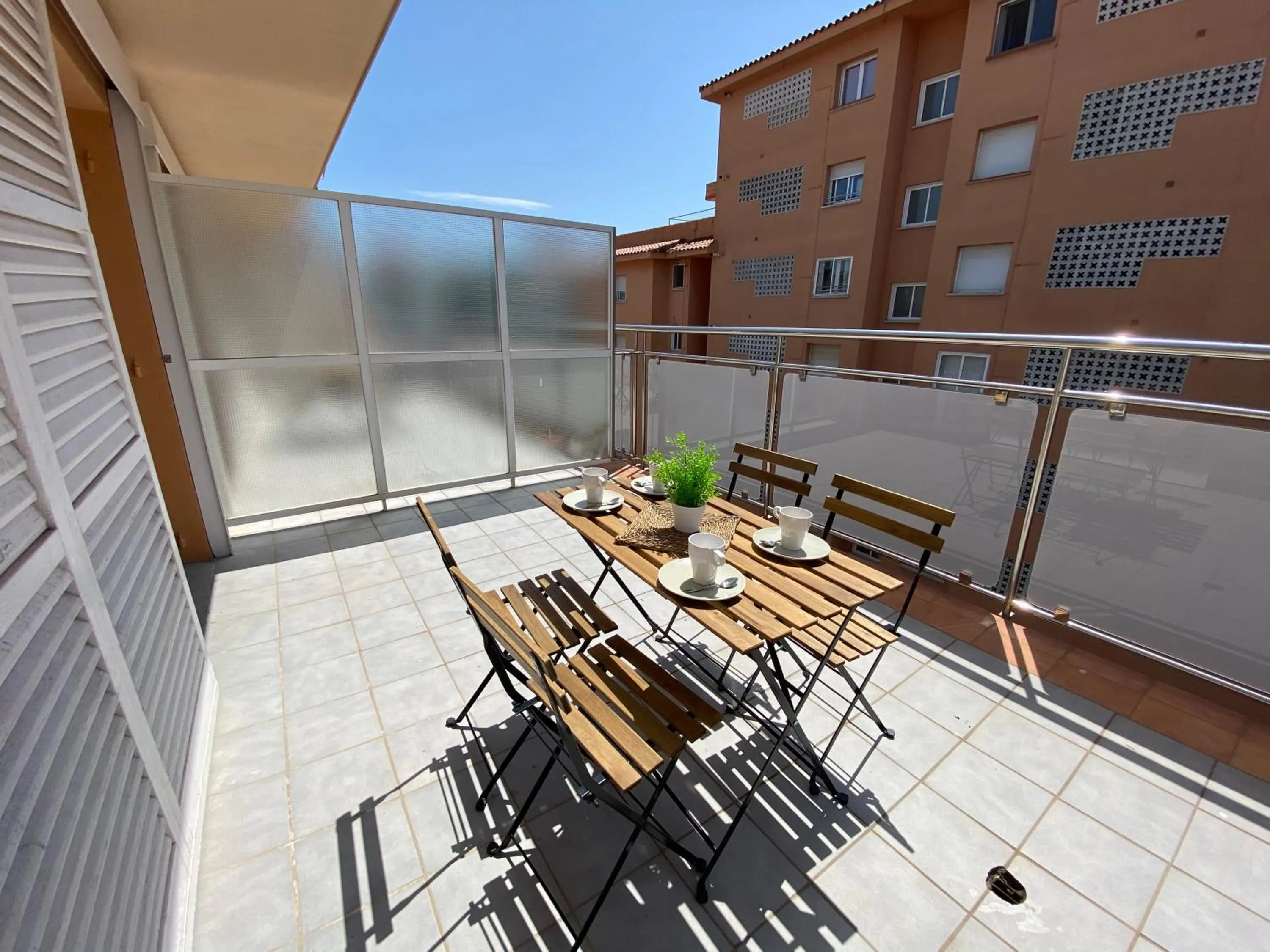 Patio in Apartamentos AR Isern