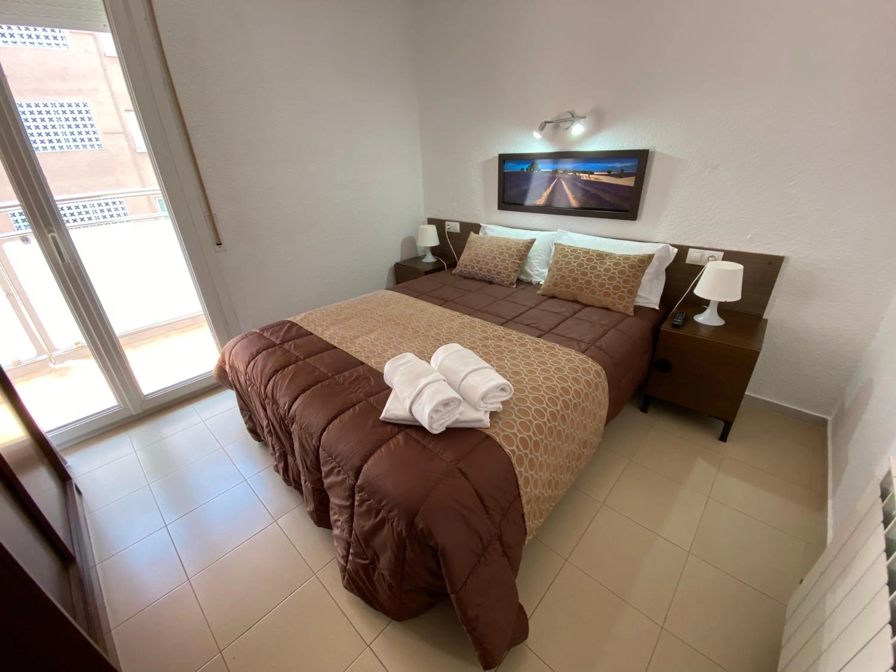 Bed in Apartamentos AR Isern