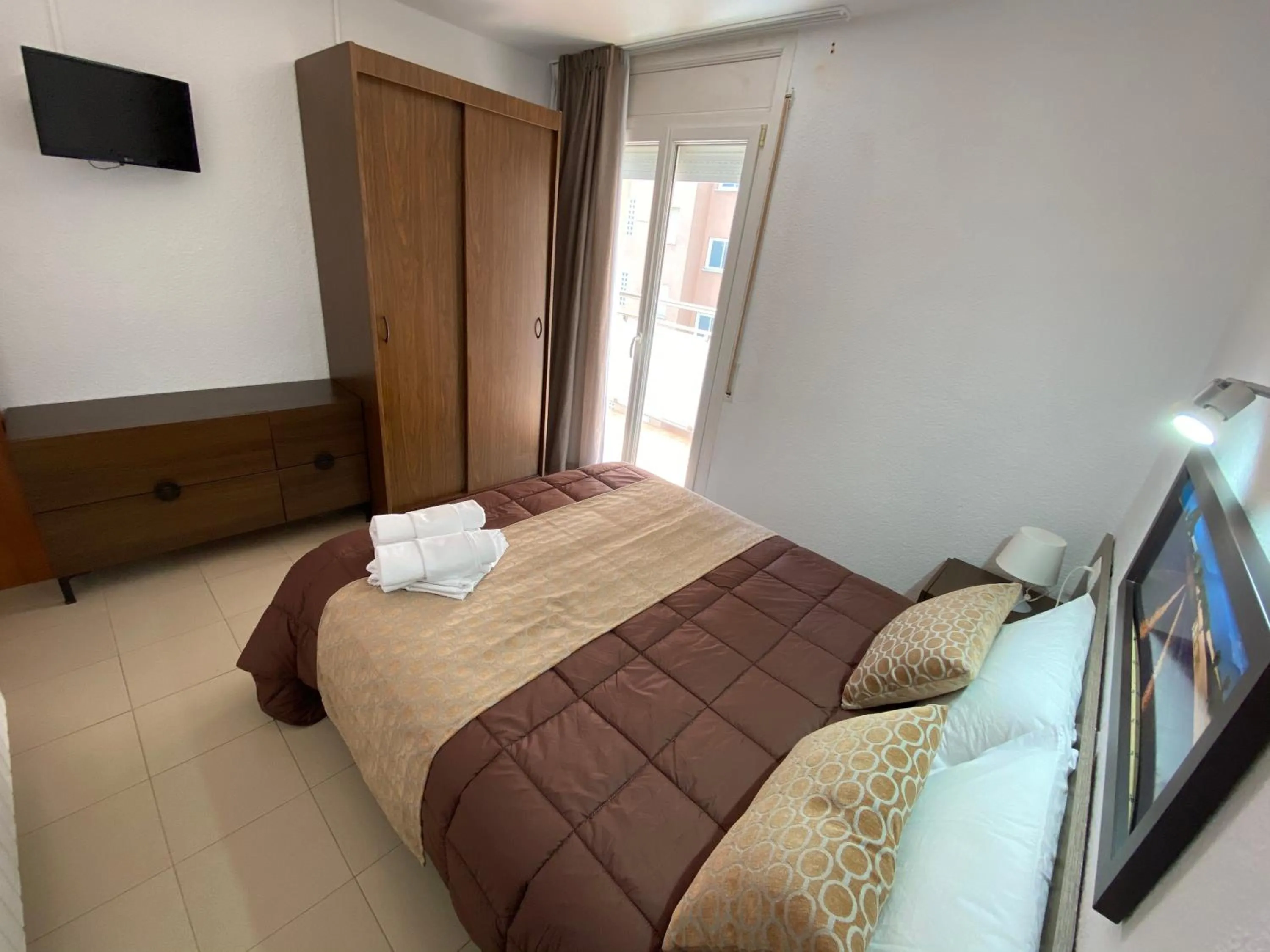 Bed in Apartamentos AR Isern