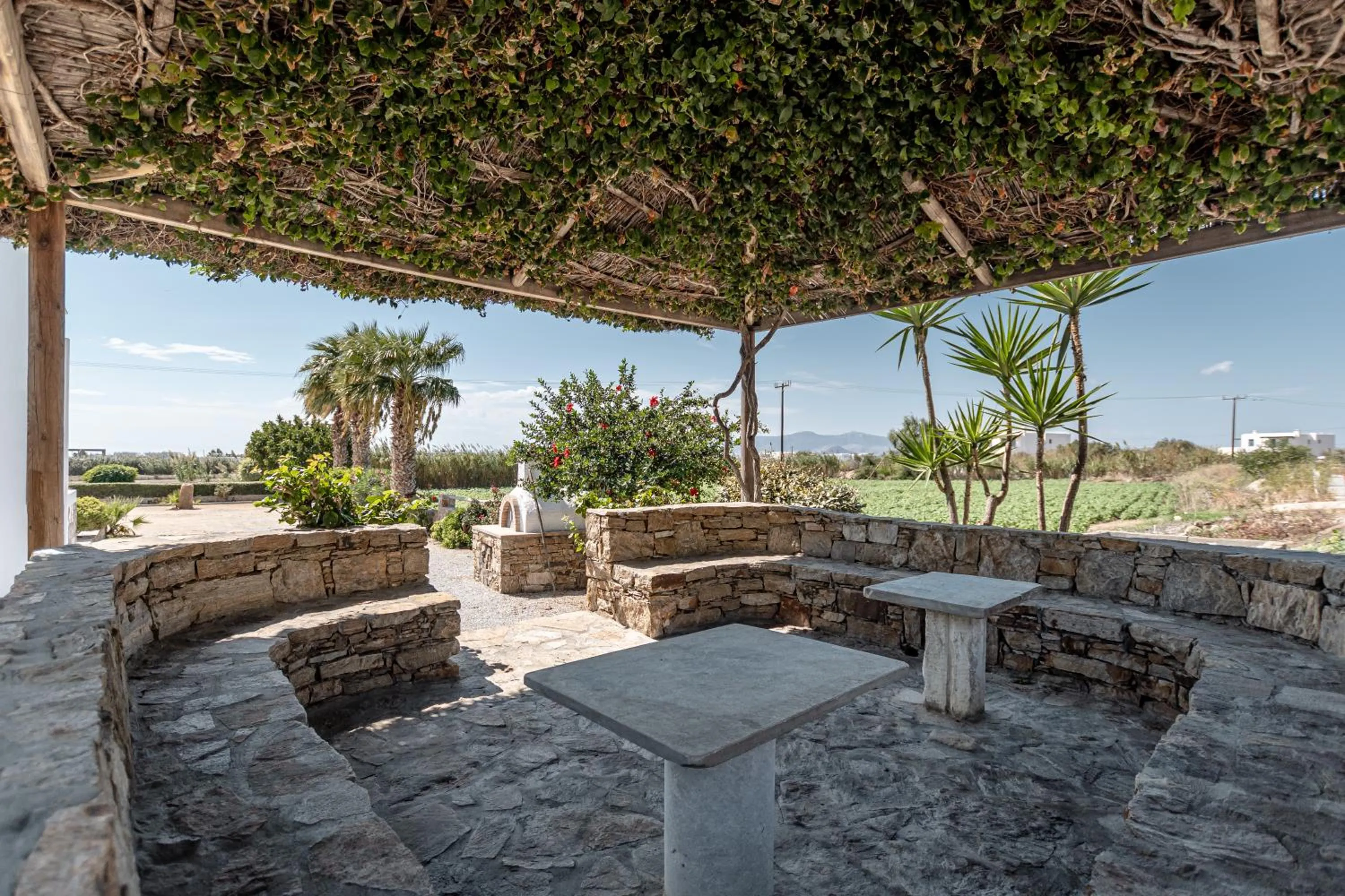 Seating area in Zefyros Studios