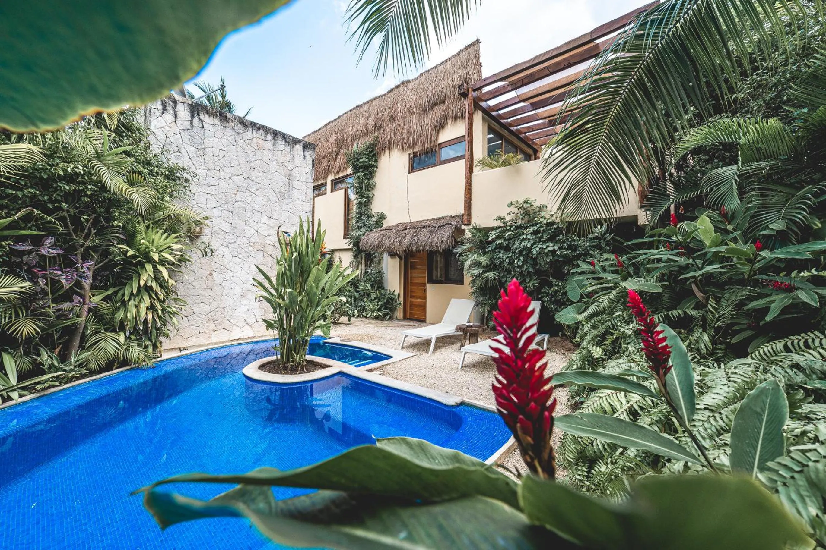 Swimming pool in Ana y Jose Tulum Hotel & Beach Club