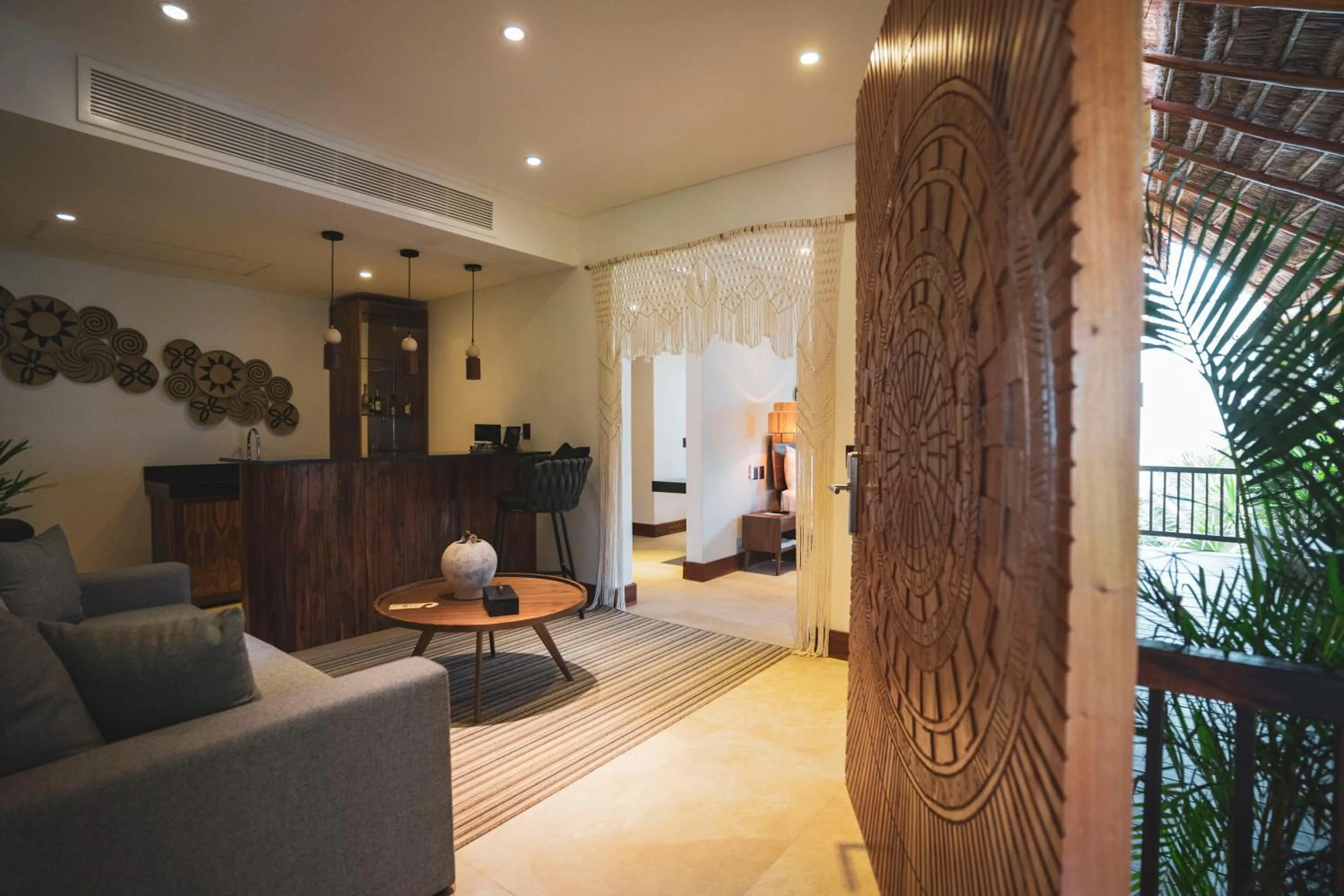 Seating area in Ana y Jose Tulum Hotel & Beach Club