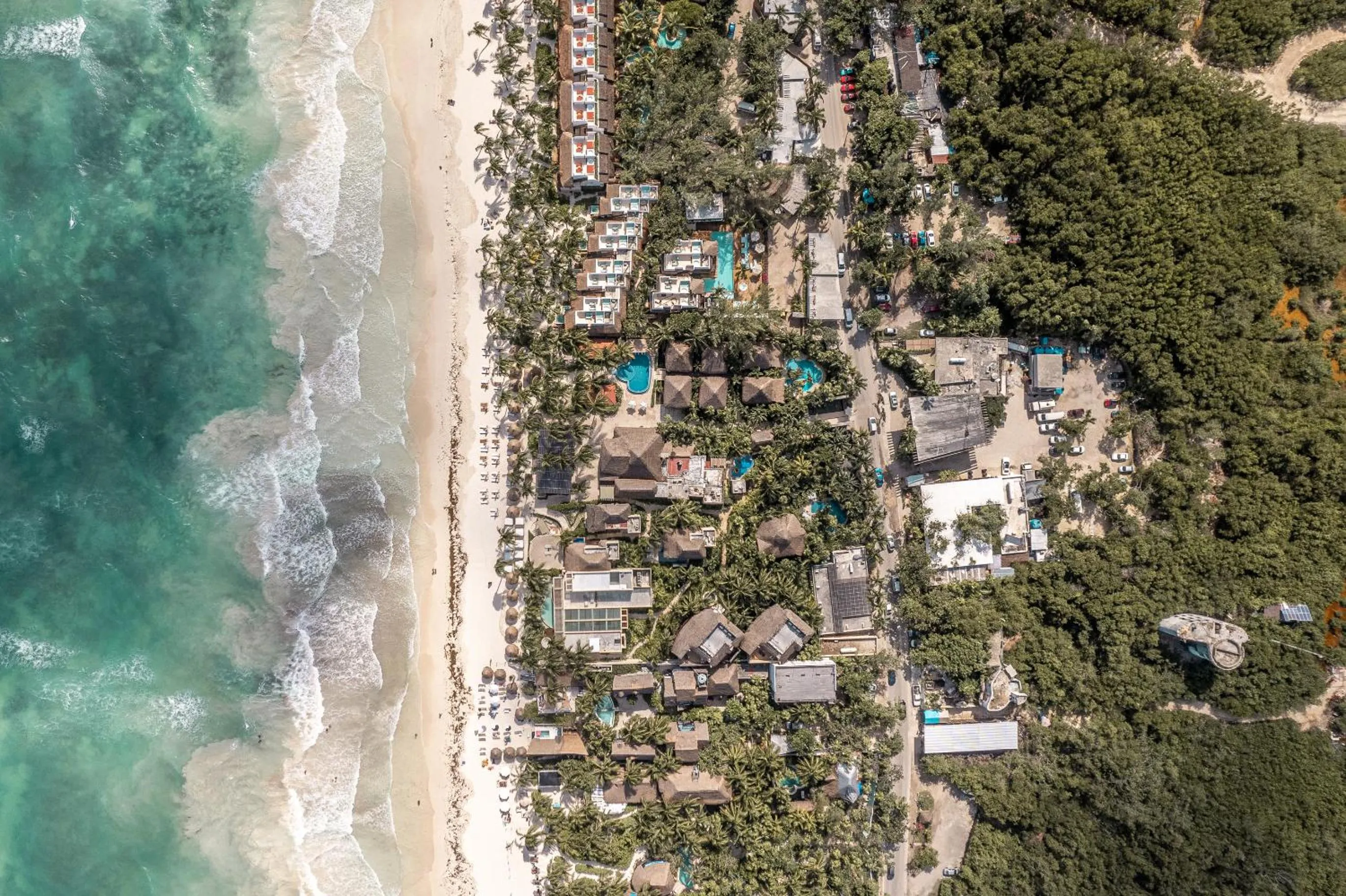 Bird's eye view in Ana y Jose Tulum Hotel & Beach Club