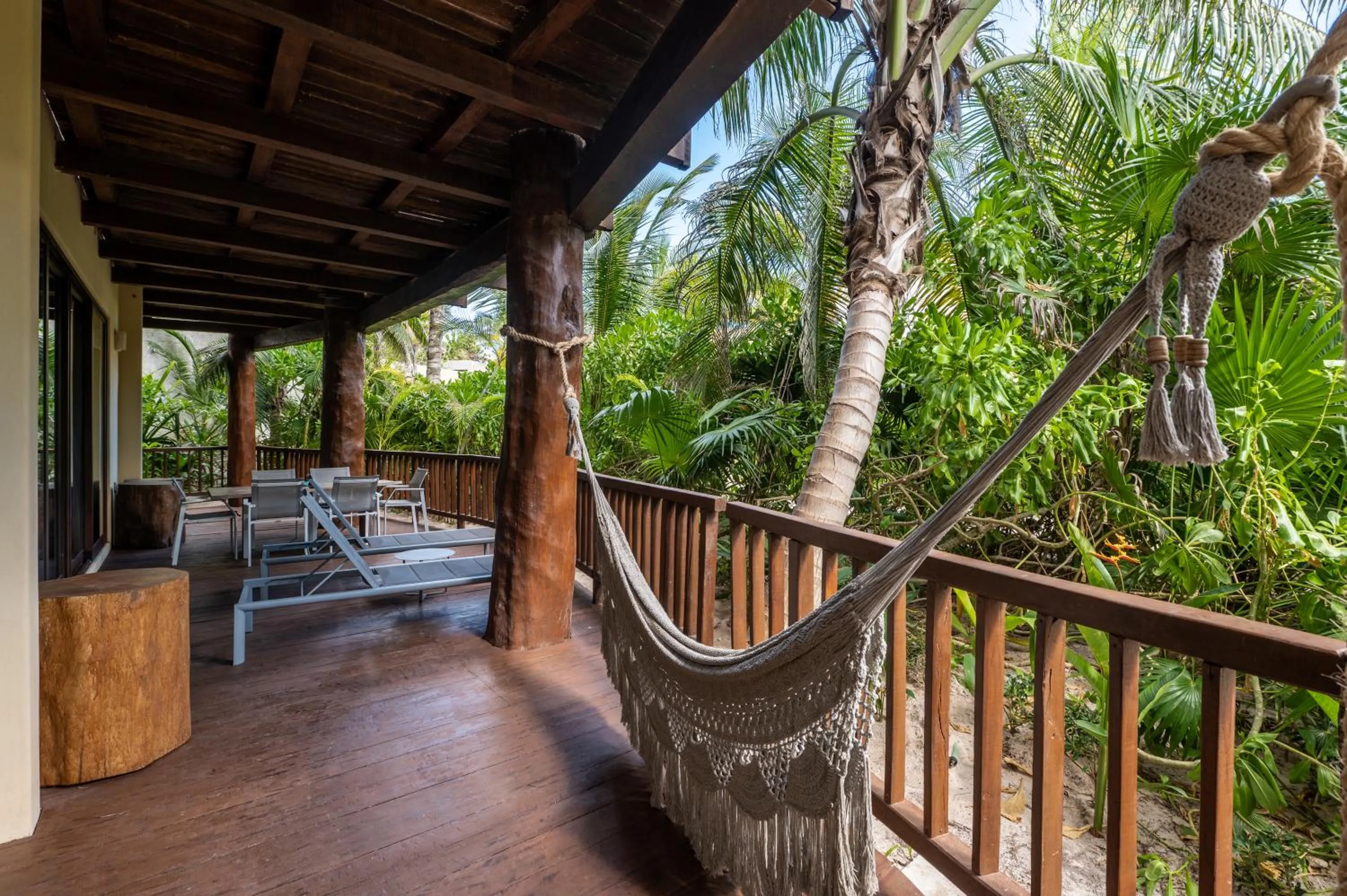 Balcony/Terrace in Ana y Jose Tulum Hotel & Beach Club