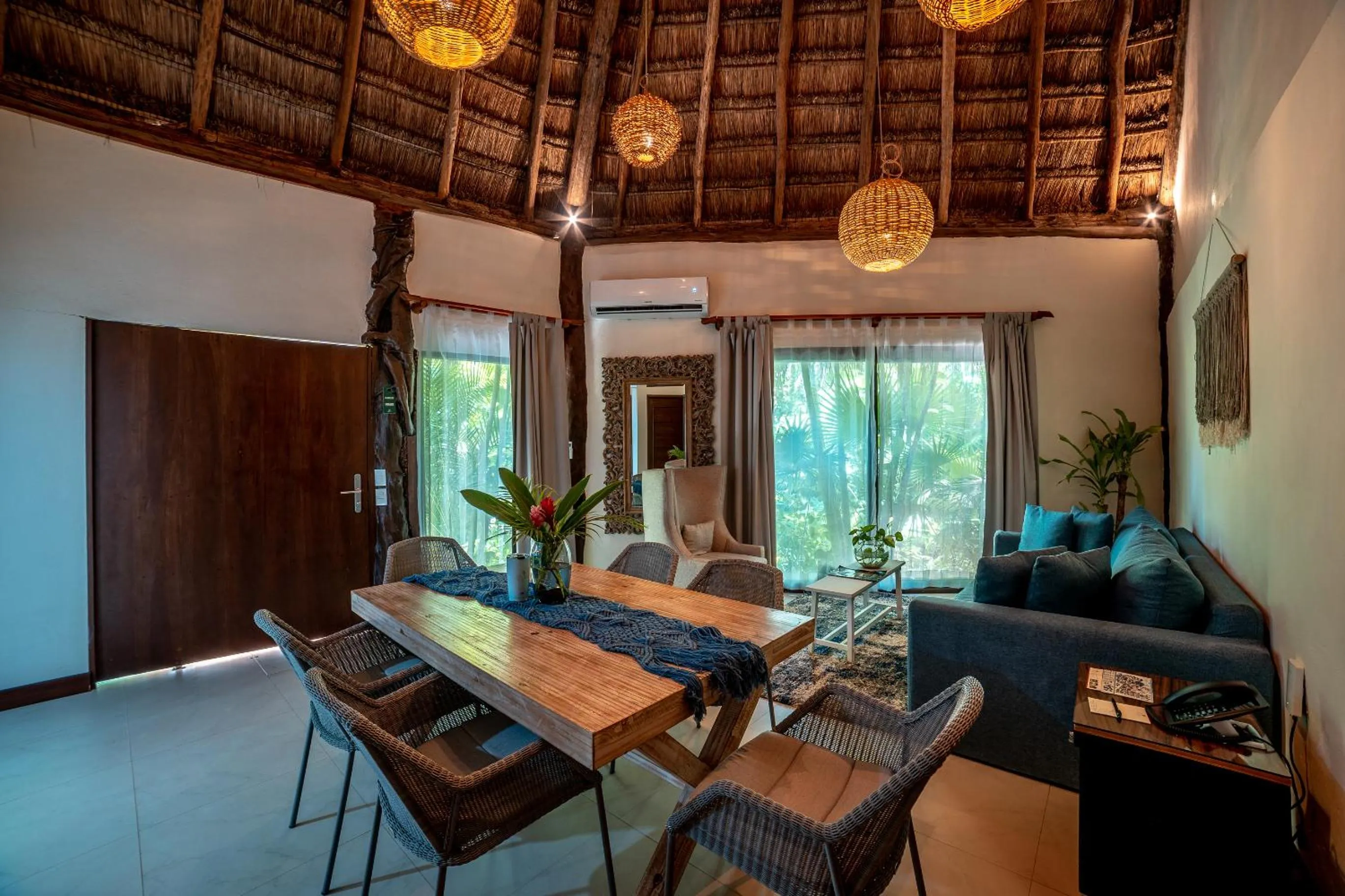 Living room in Ana y Jose Tulum Hotel & Beach Club