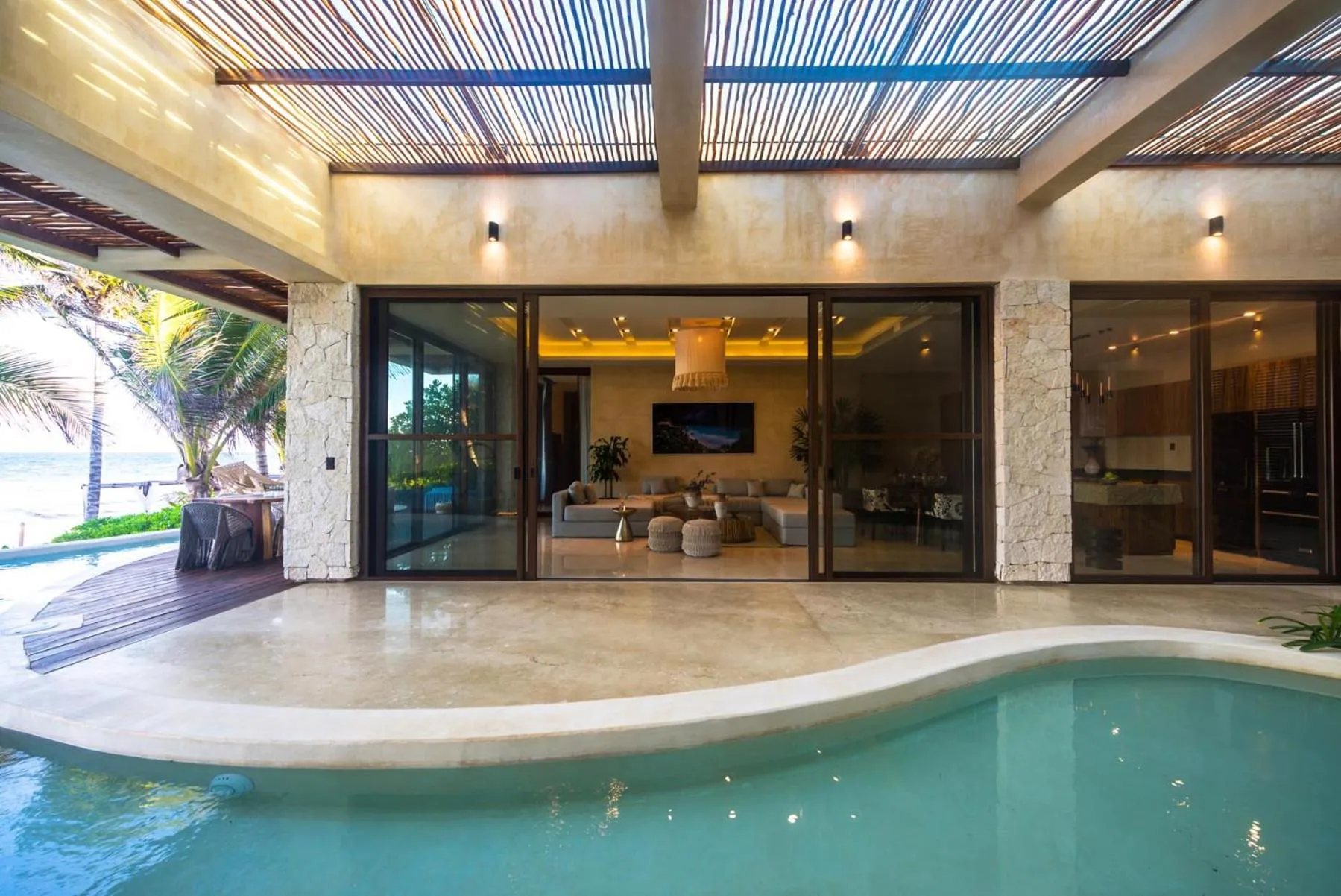 Pool view in Ana y Jose Tulum Hotel & Beach Club