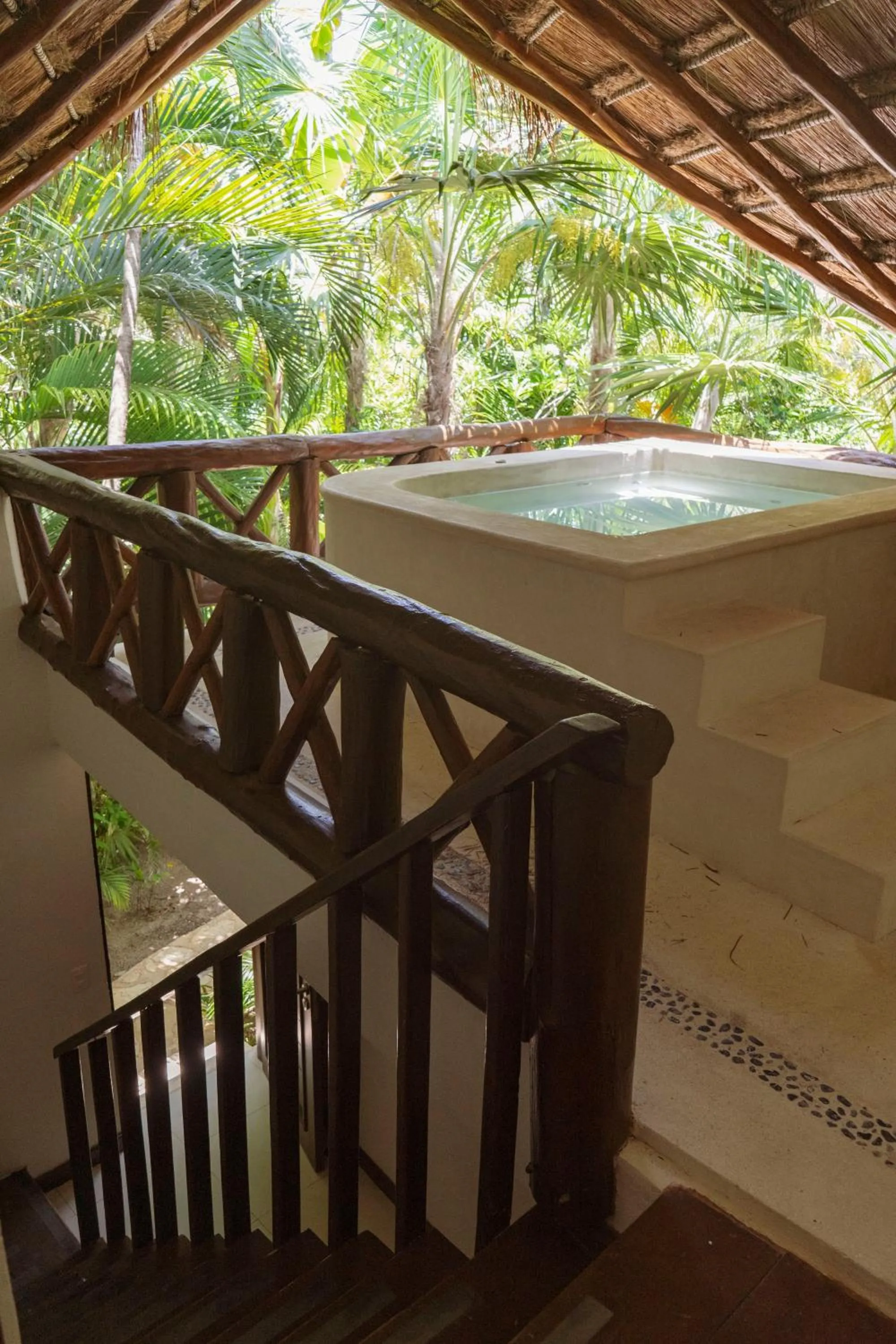 Hot Tub in Ana y Jose Tulum Hotel & Beach Club