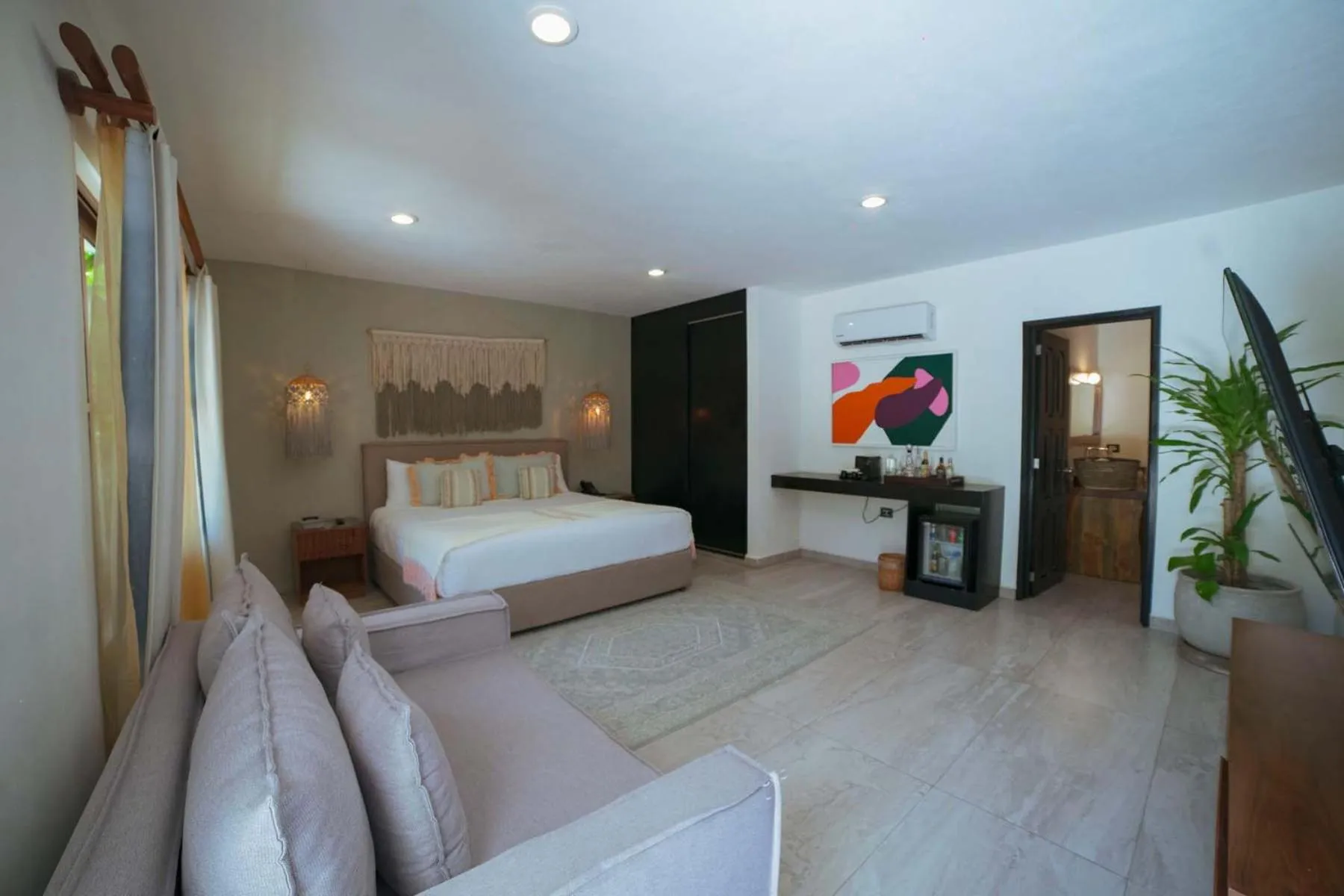 Photo of the whole room, Bed in Ana y Jose Tulum Hotel & Beach Club