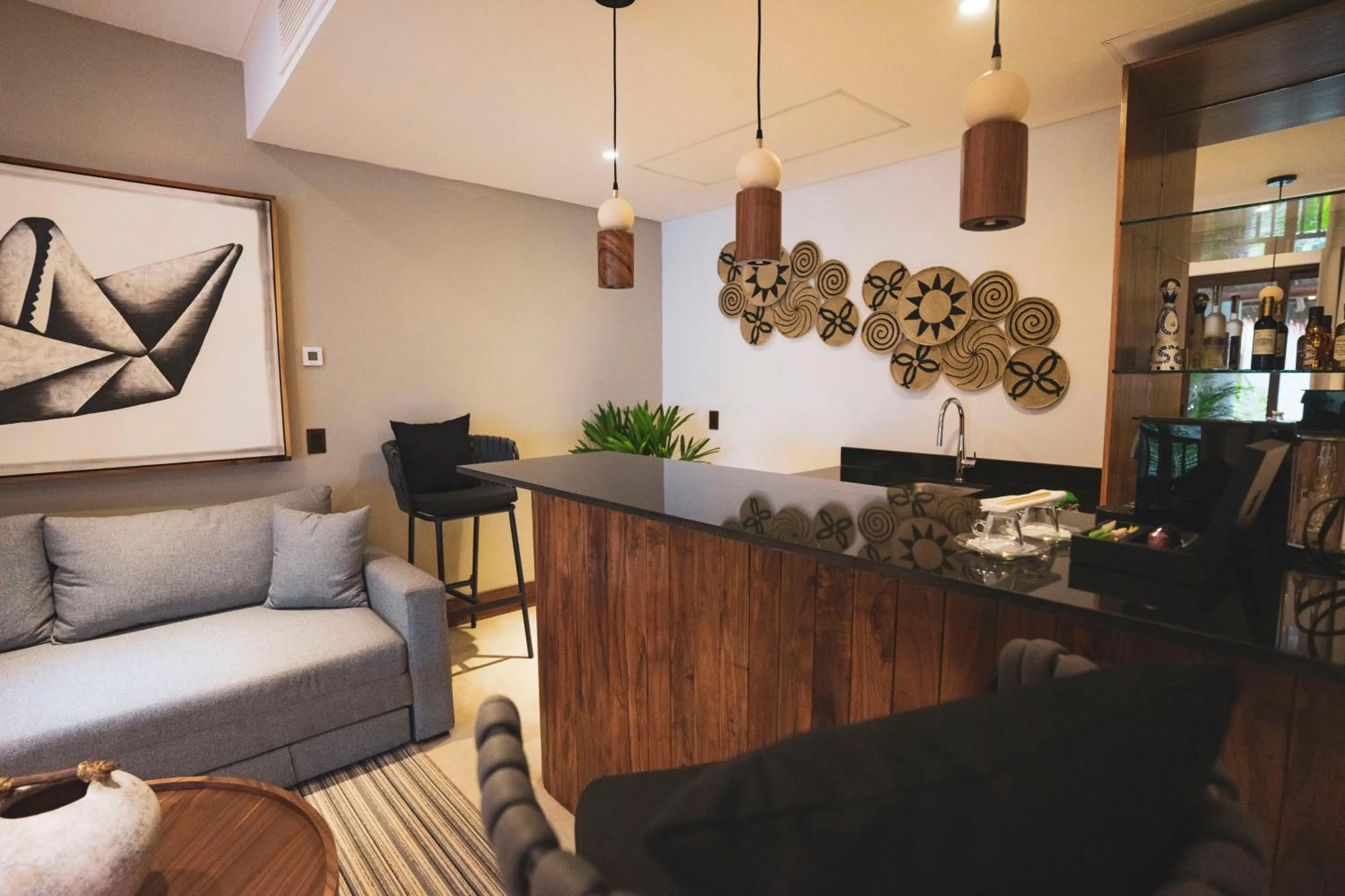 Lounge or bar in Ana y Jose Tulum Hotel & Beach Club