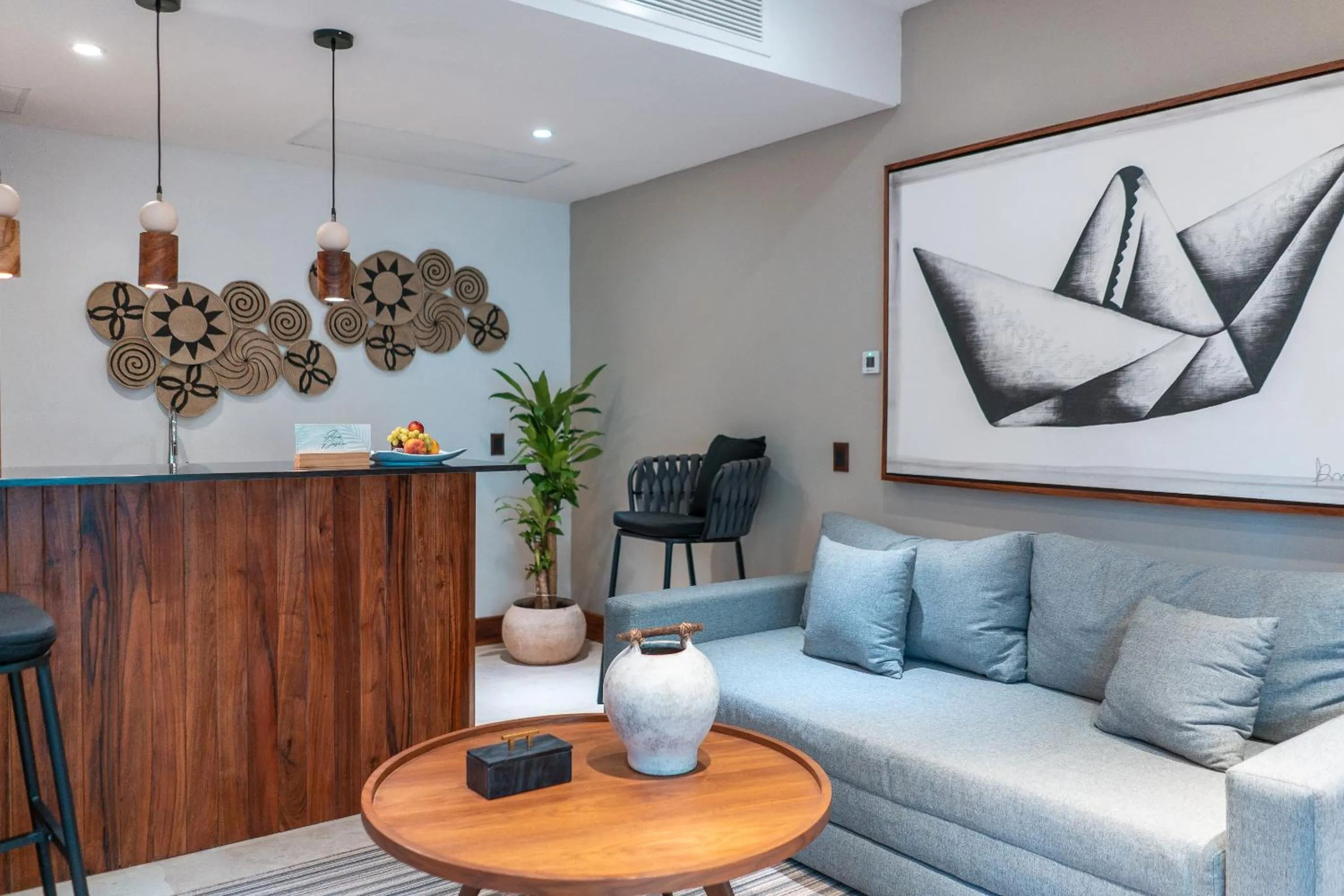 Living room in Ana y Jose Tulum Hotel & Beach Club