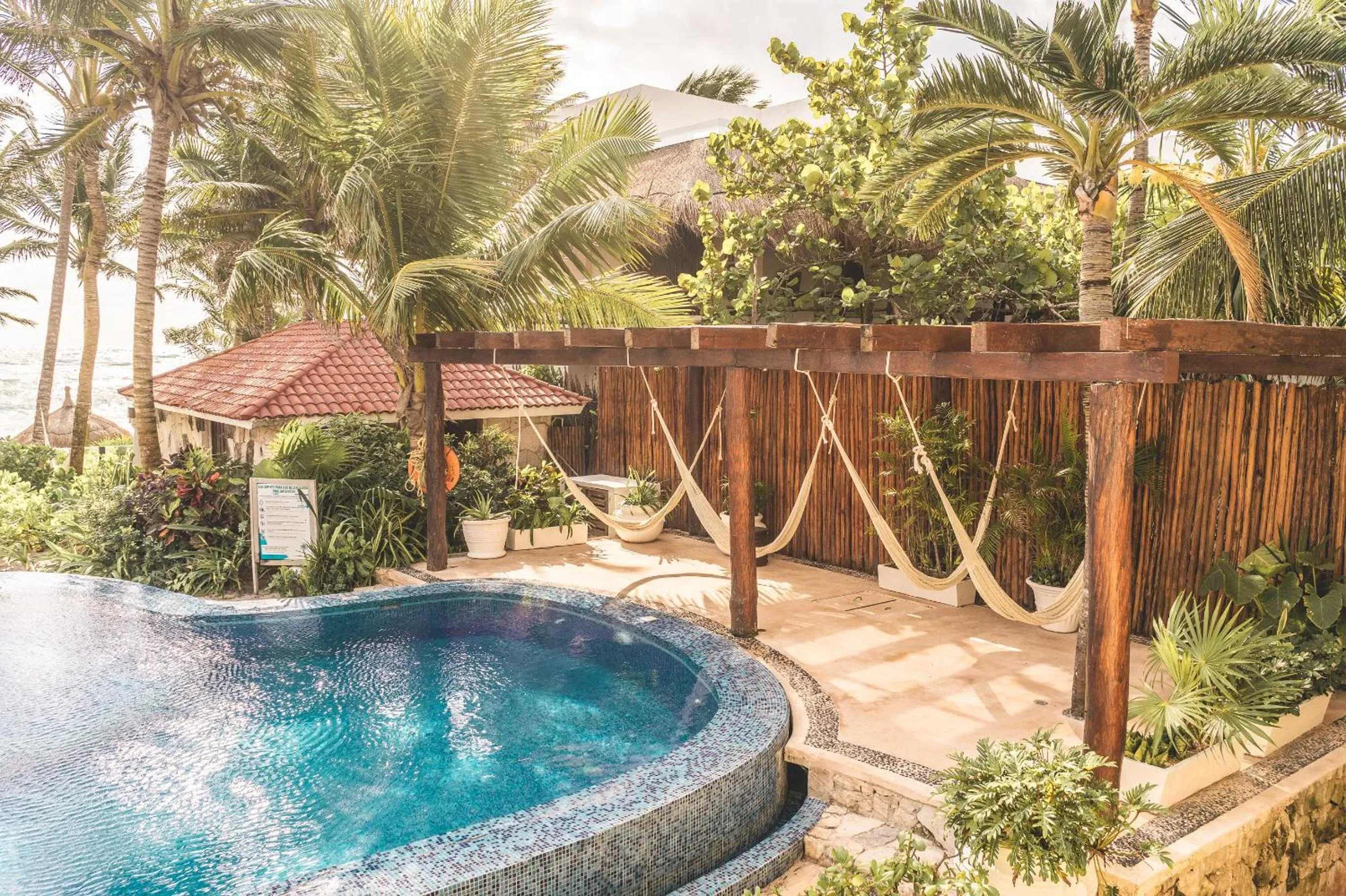 Patio in Ana y Jose Tulum Hotel & Beach Club