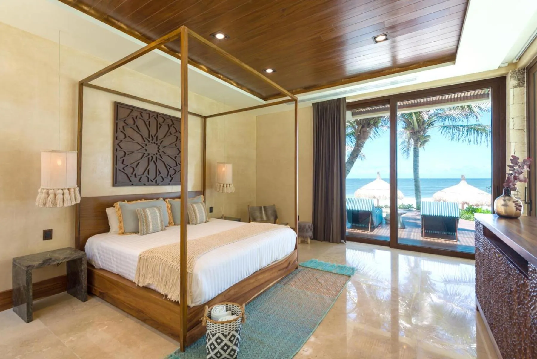 Photo of the whole room, Bed in Ana y Jose Tulum Hotel & Beach Club