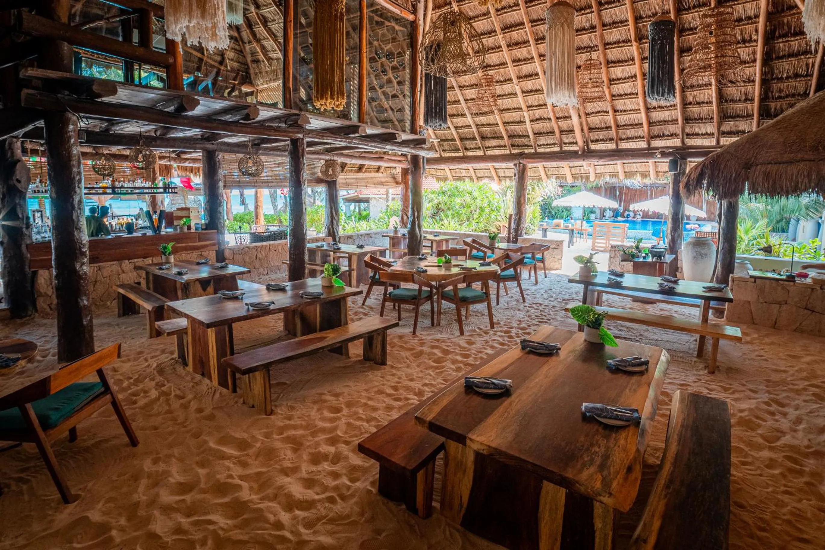 Restaurant/places to eat in Ana y Jose Tulum Hotel & Beach Club